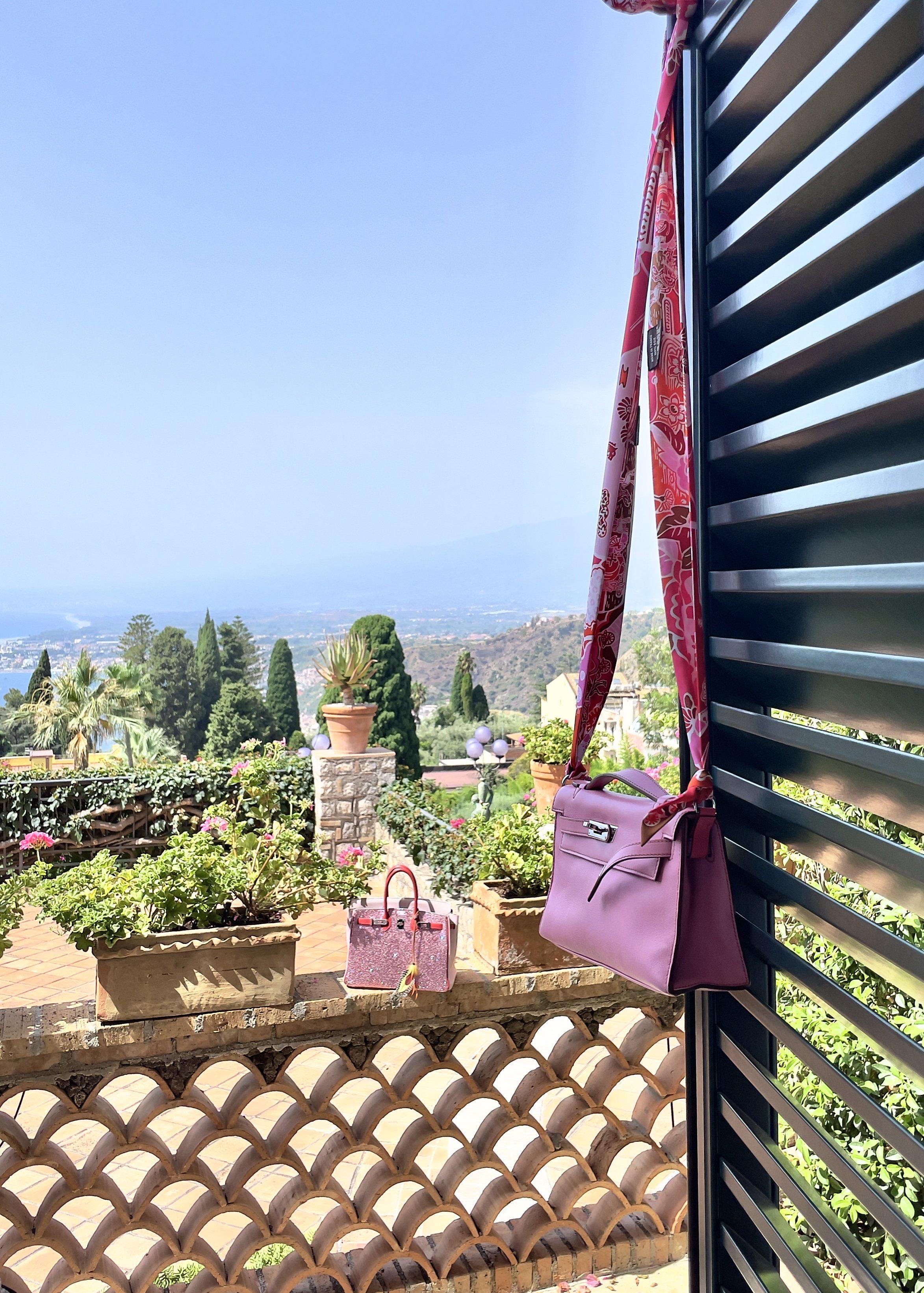 Vintage Hermès Birkin 25 ‘Pink Princess’ HSS Rose Dragee & Rouge Tomate Swift with Palladium Hardware