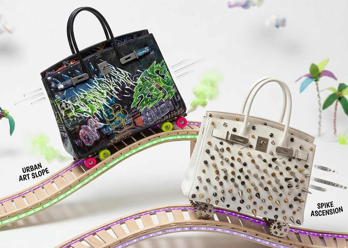 Punk Rock Hermès: So Black, Spiked Kellys, Rock Birkin & Rebellious Icons