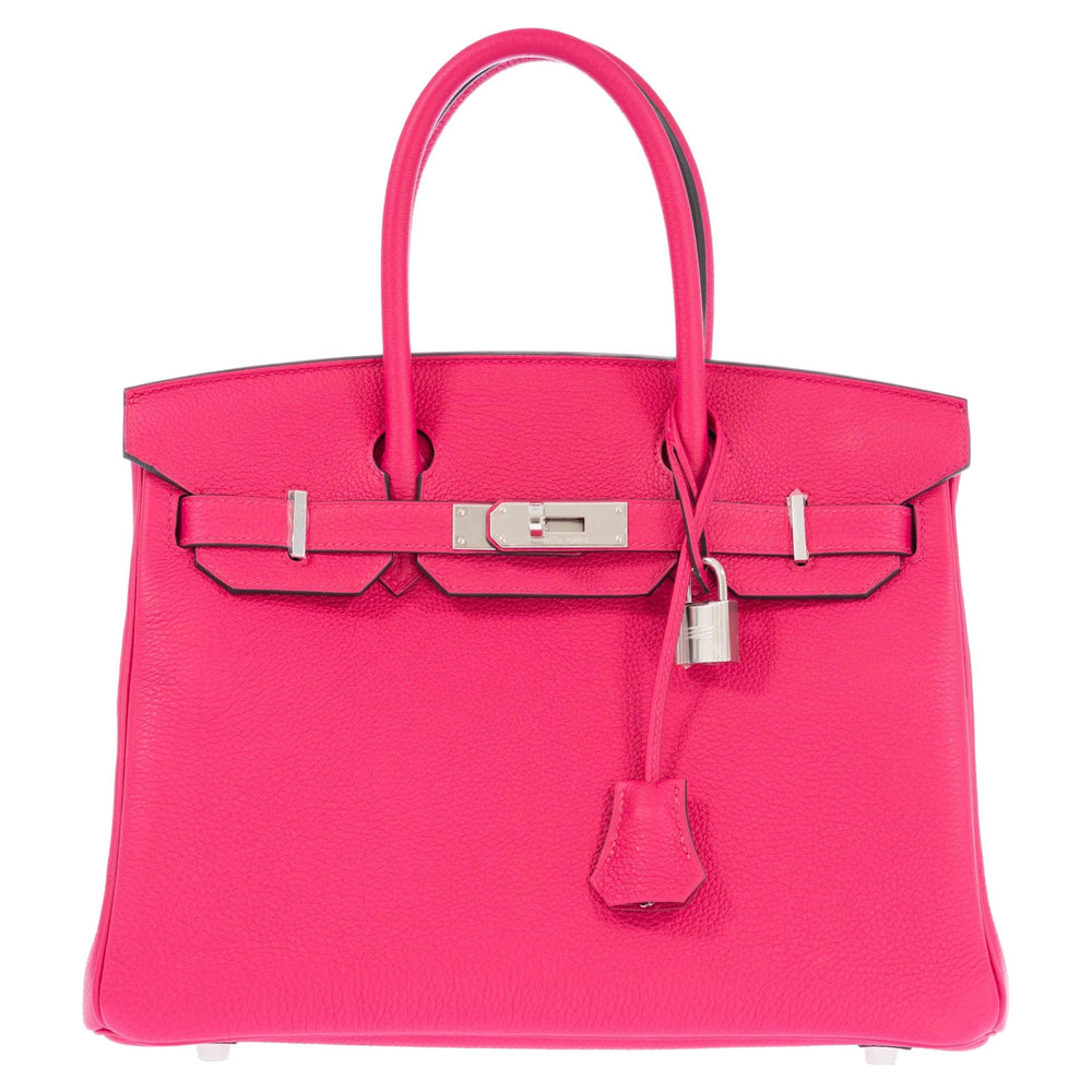 Hermès Birkin 30 Rose Mexico Togo Palladium Hardware