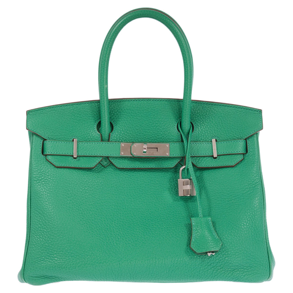 Hermès Birkin 30 Menthe Clemence with Palladium Hardware