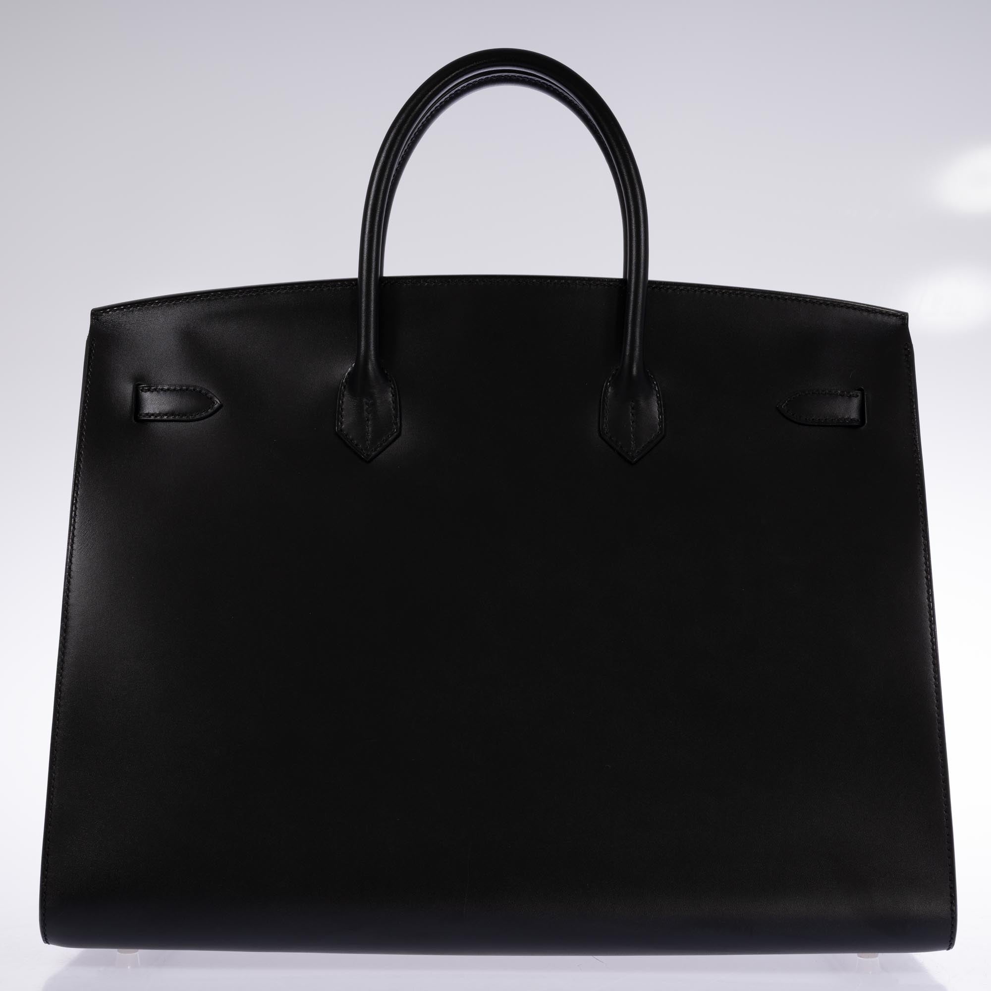 Hermès Birkin 40 Sellier Noir Vache Hunter Palladium Hardware