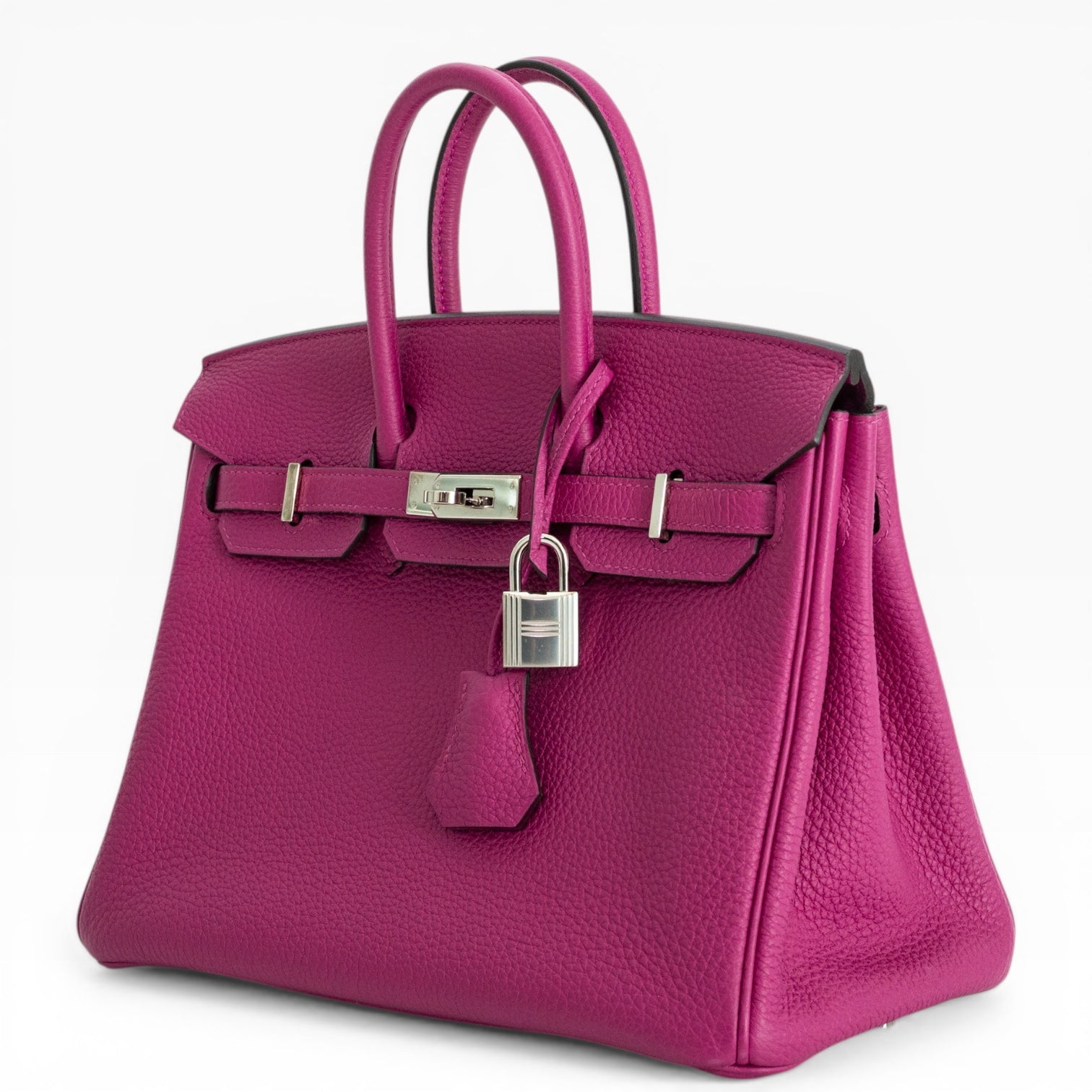 Hermès Birkin 25 Rose Pourpre Togo Palladium Hardware