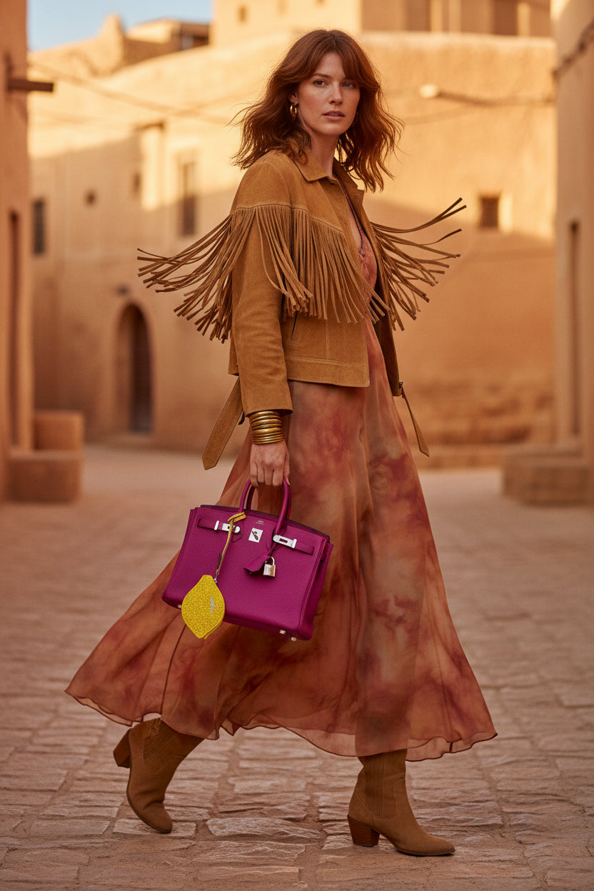 Hermès Birkin 25 Rose Pourpre Togo Palladium Hardware