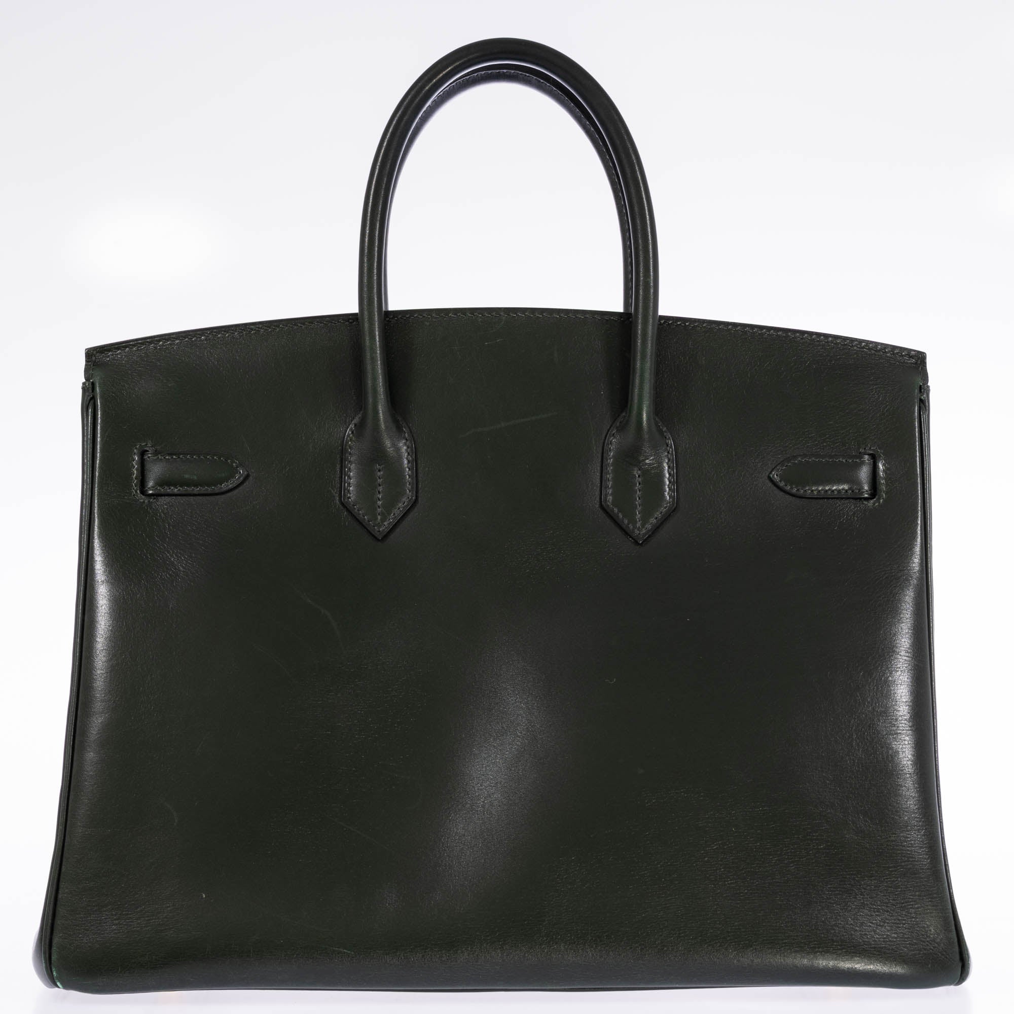 Hermès Birkin 35 Vert Anglais Box Calf Gold Hardware