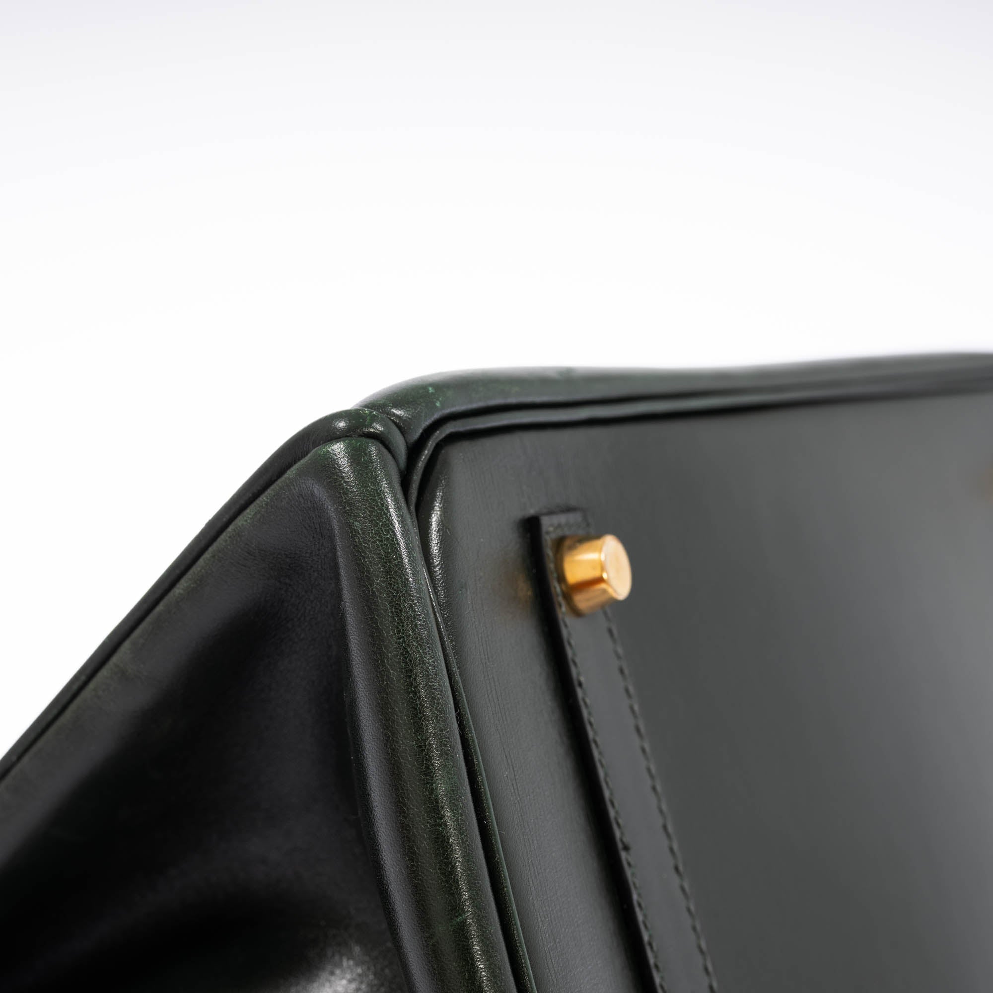 Hermès Birkin 35 Vert Anglais Box Calf Gold Hardware