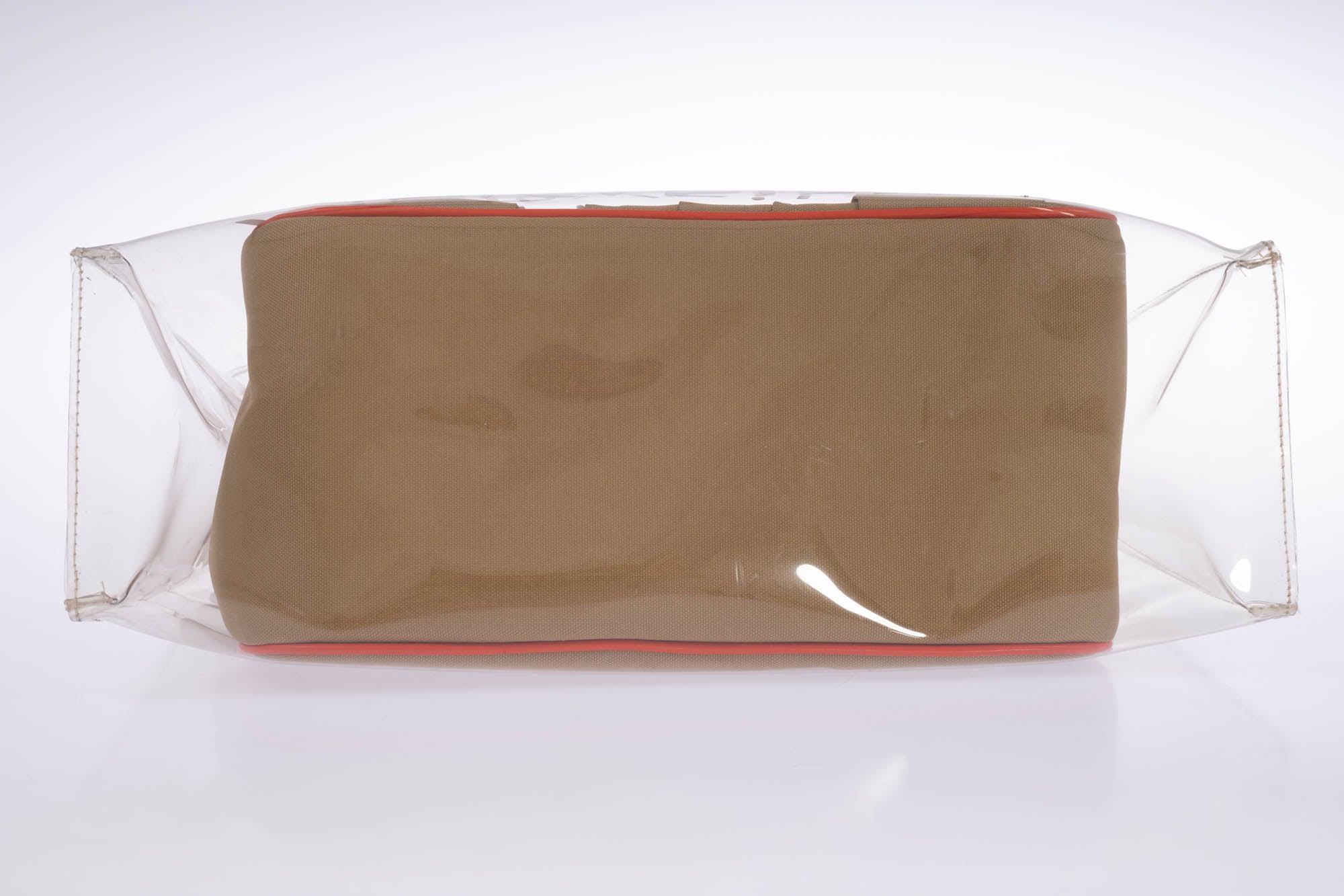 Hermès Kelly 40 Transparent Vinyl Souvenir de l'Exposition Bag