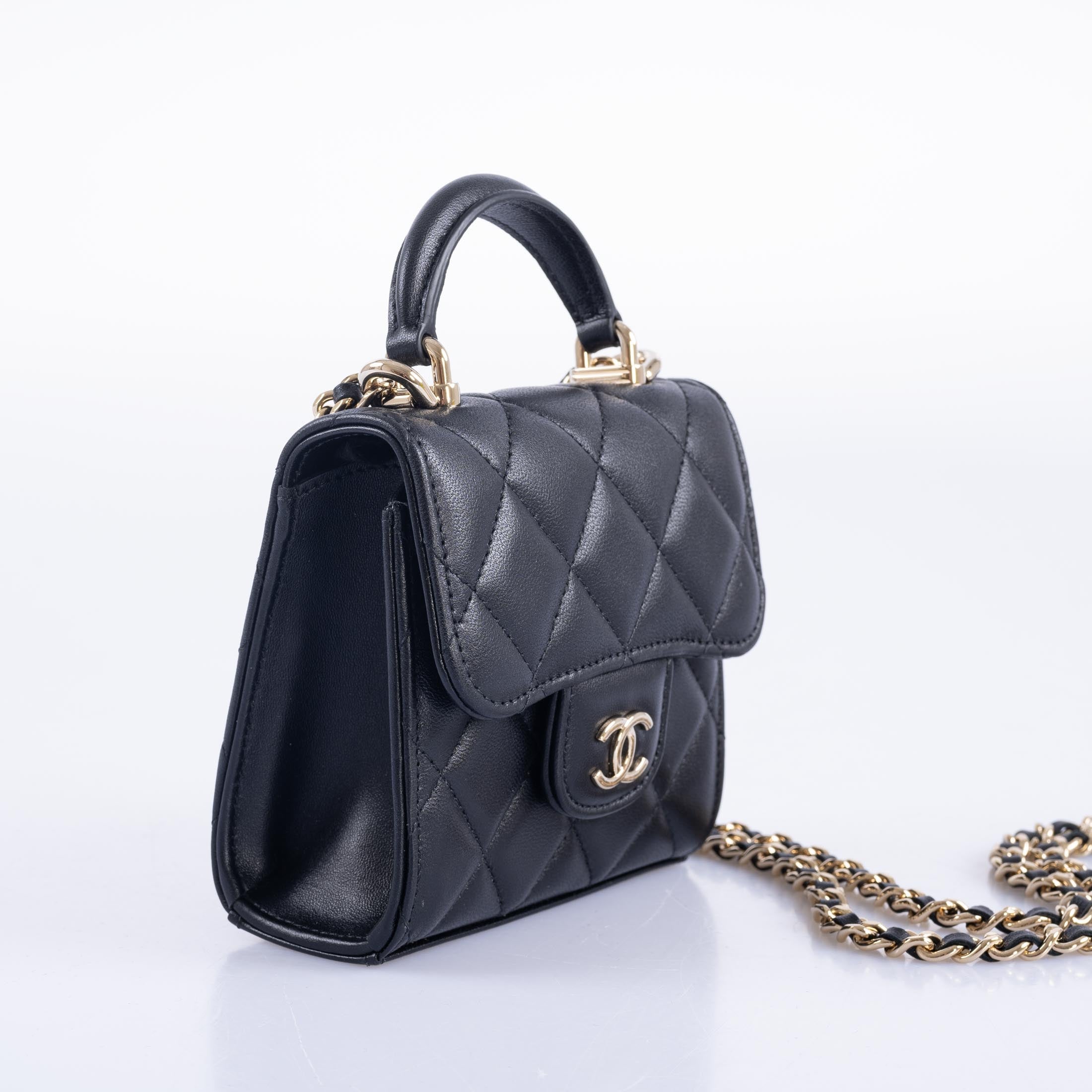 CHANEL Foldable Jewelry Box with Chain