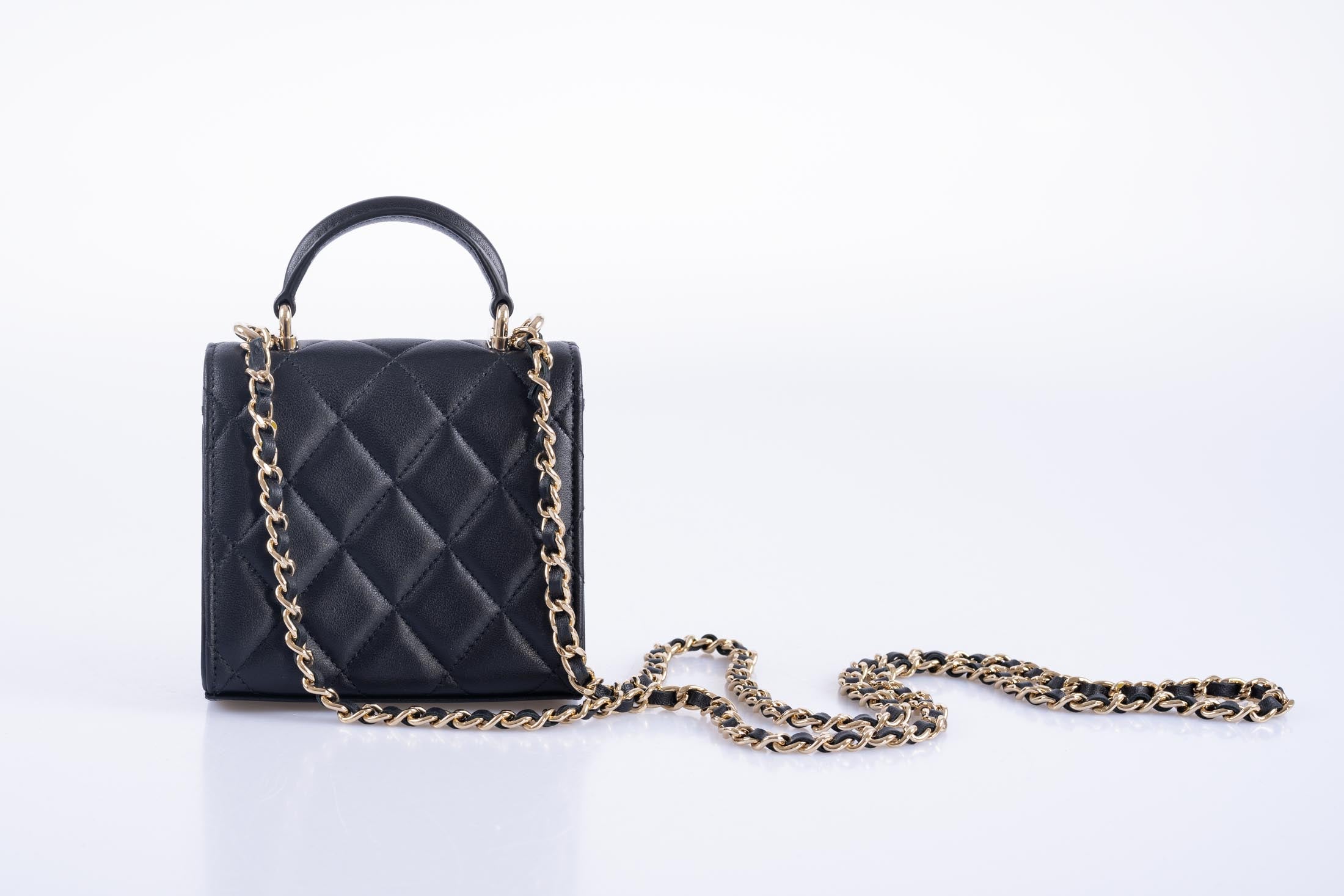 CHANEL Foldable Jewelry Box with Chain