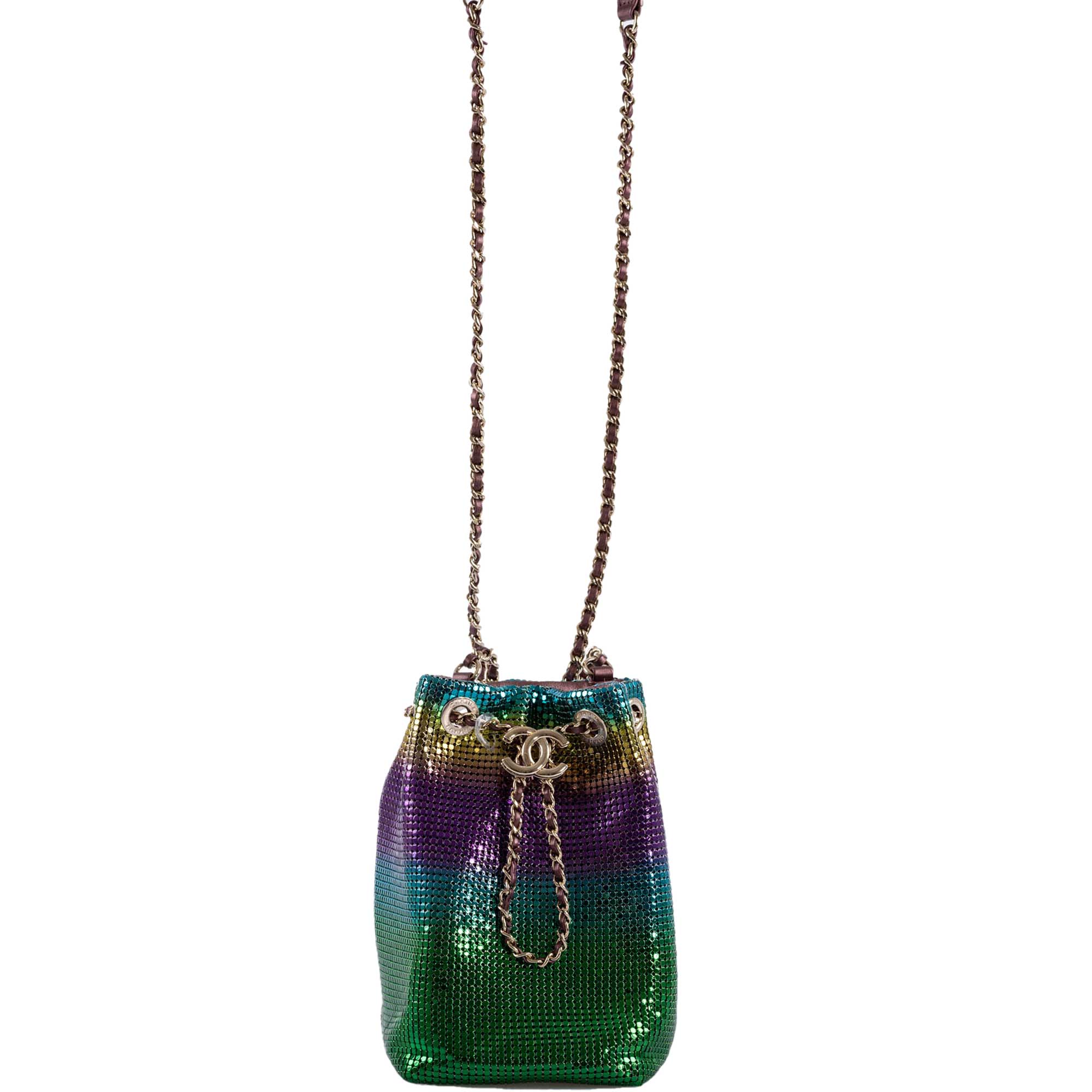 Chanel 2021 Iridescent Bucket Bag – SFN