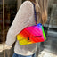 Chanel Medium Classic Flap Bag Rainbow 23C (Cruise Collection)
