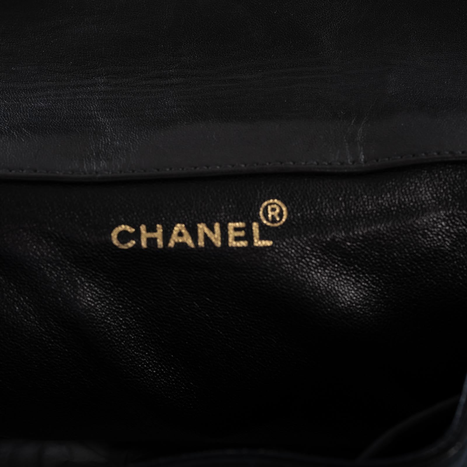 Chanel Mini Duma Backpack Black Quilted Lambskin Gold Hardware