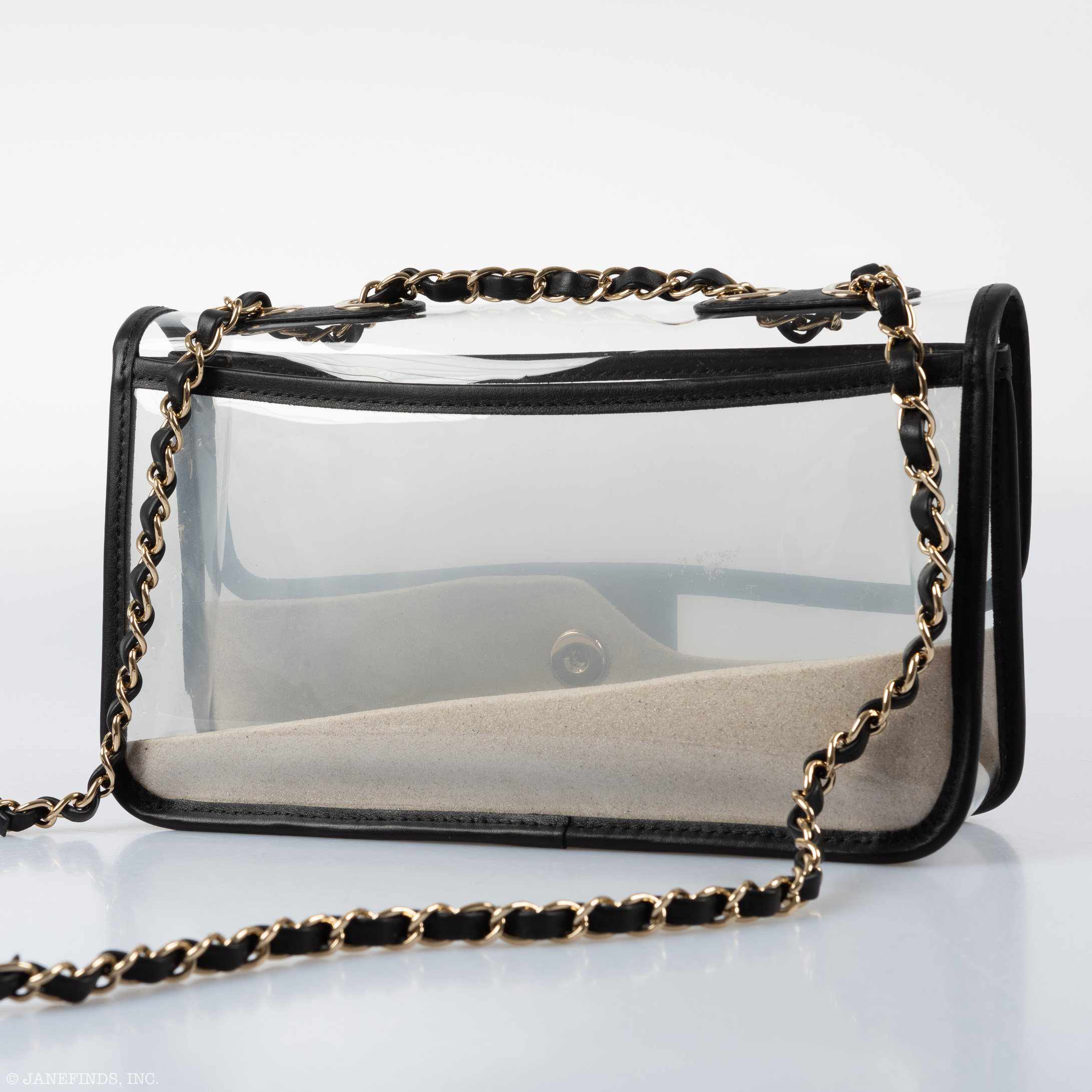 Chanel Sand By The Sea Flap Bag PVC and Lambskin