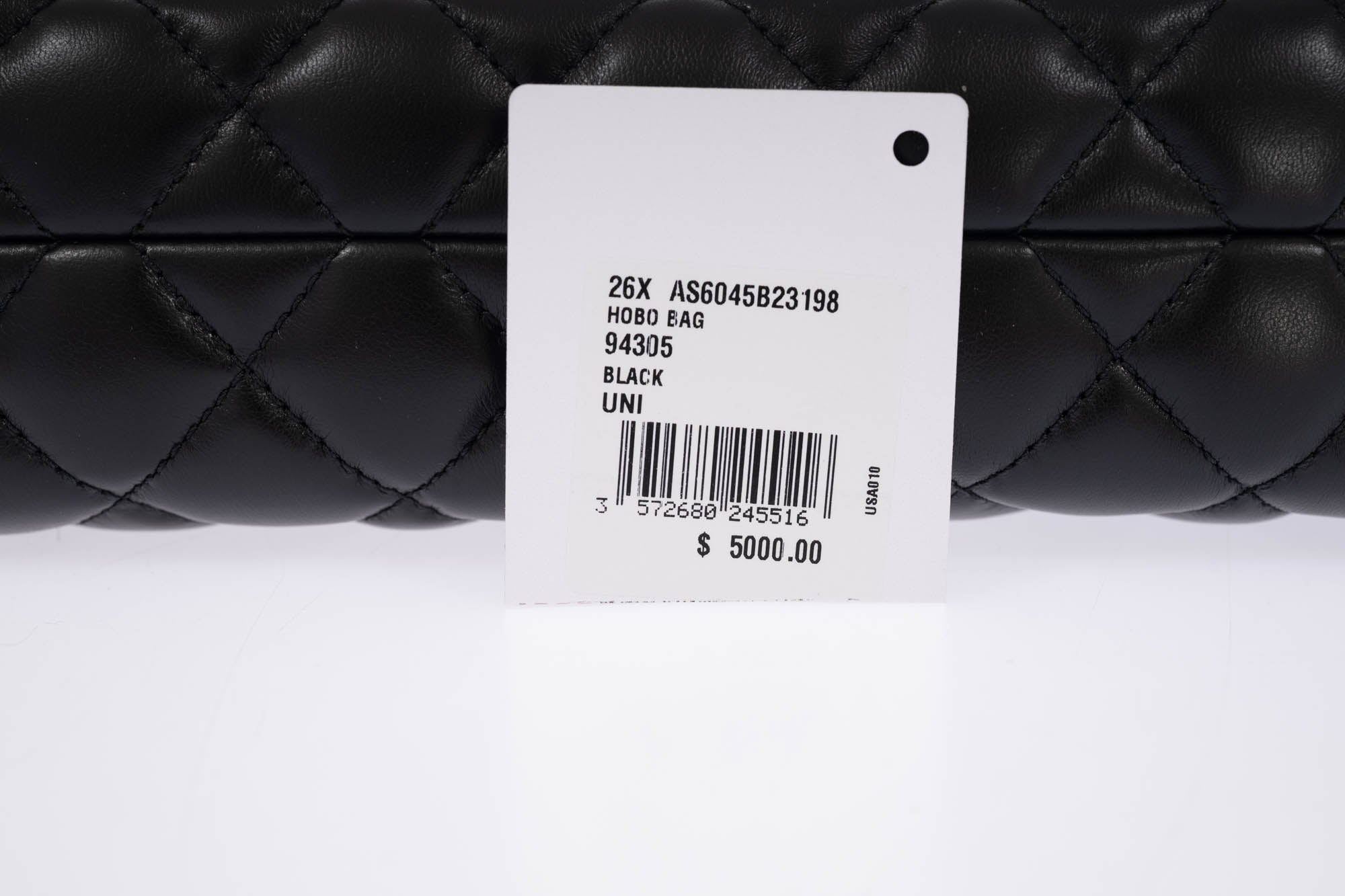 Chanel Shoulder Bag Black Quilted Lambskin Gold Hardware