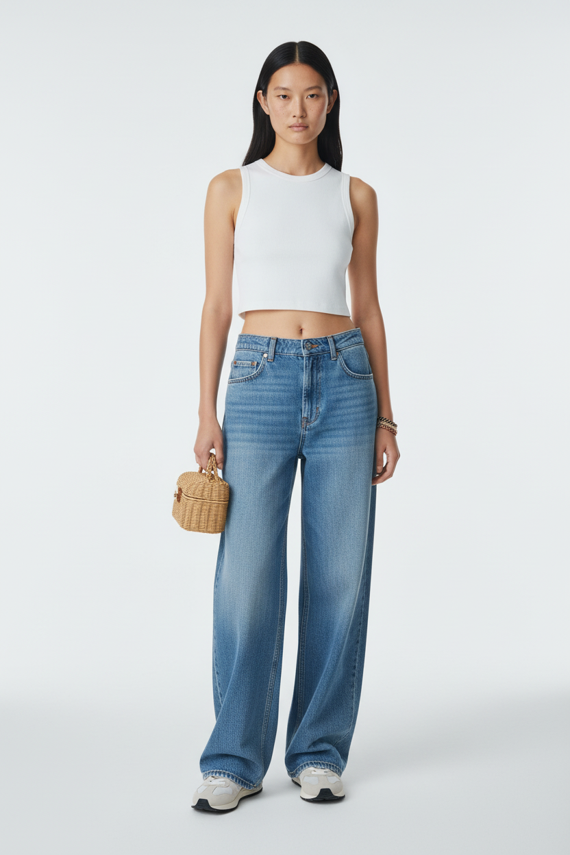 Chanel Vanity Case Braided Rattan Gold Hardware