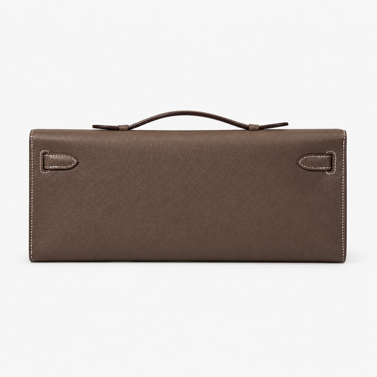 Hermès Kelly Cut Étoupe Epsom Gold Hardware