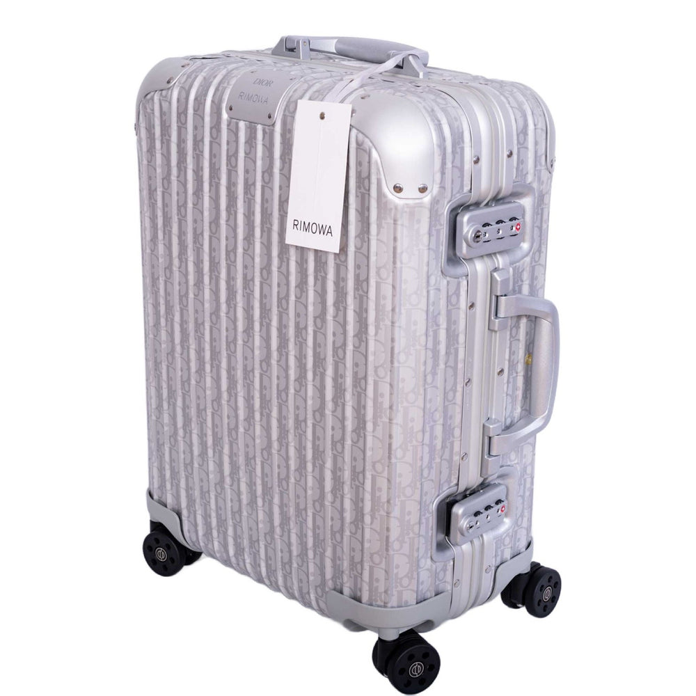 DIOR X RIMOWA Aluminum Gradient Carry-On Suitcase