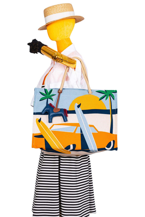 Hermès Apres la Vague Beach Bag