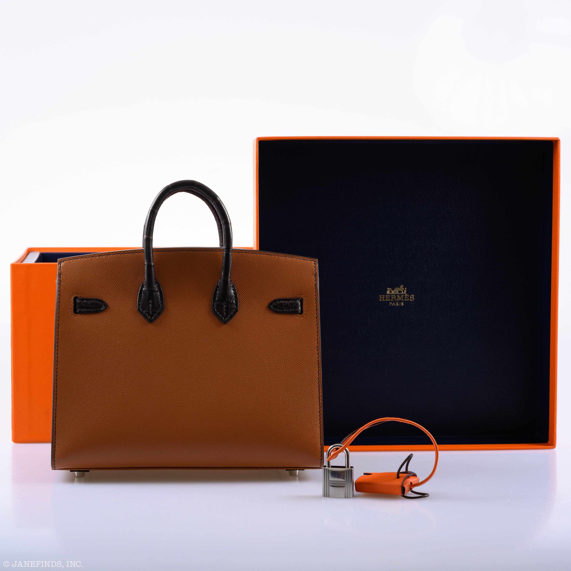 Hermès Birkin 20 Sellier Faubourg Day Gold Madame Matte Alligator Palladium Hardware