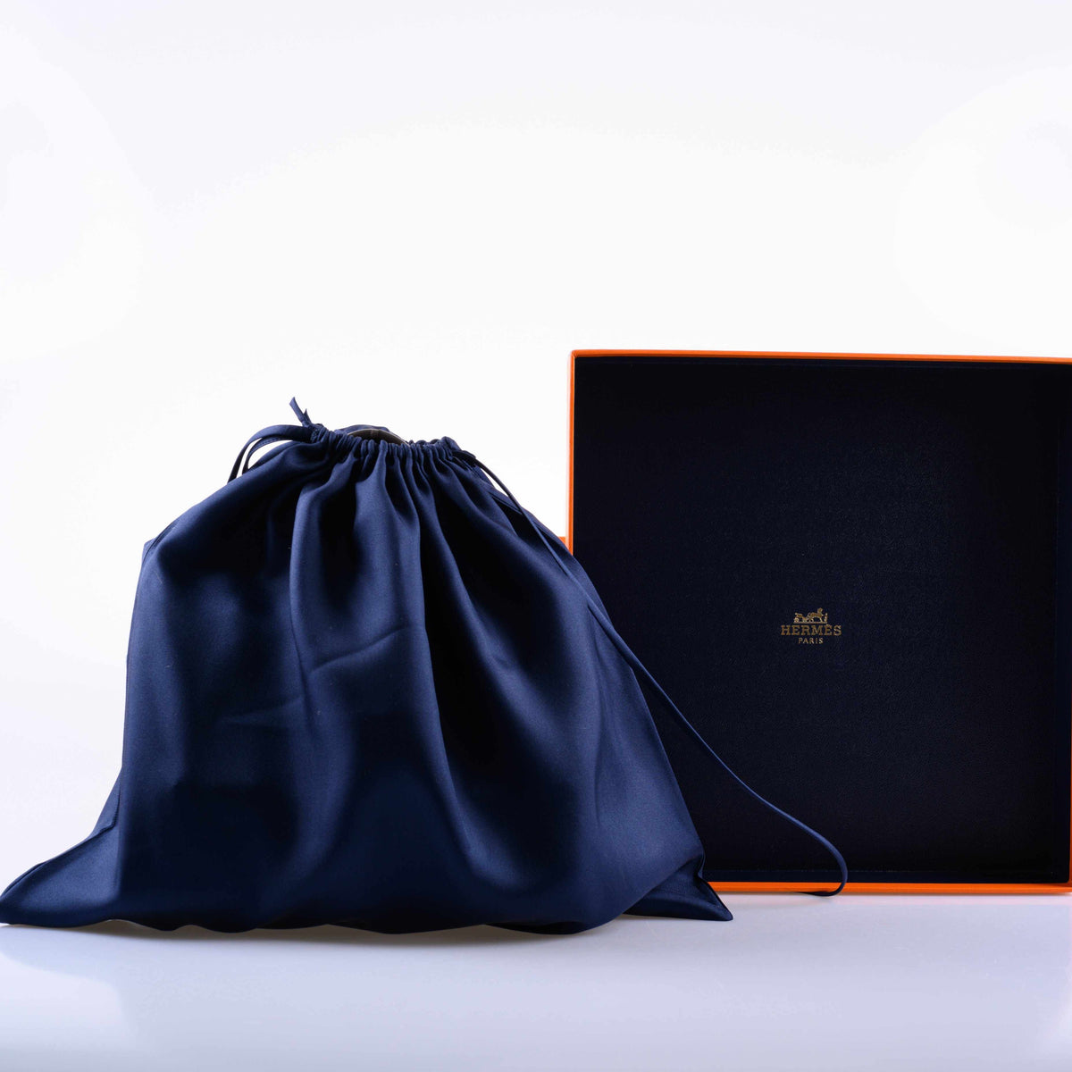 Hermès Birkin 20 Sellier Faubourg Night Deep Blue Madame Matte Alligator Palladium Hardware, with dust bag and box