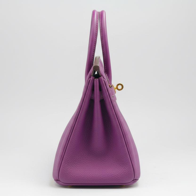 Hermès Birkin 25 Anemone Togo with Gold Hardware