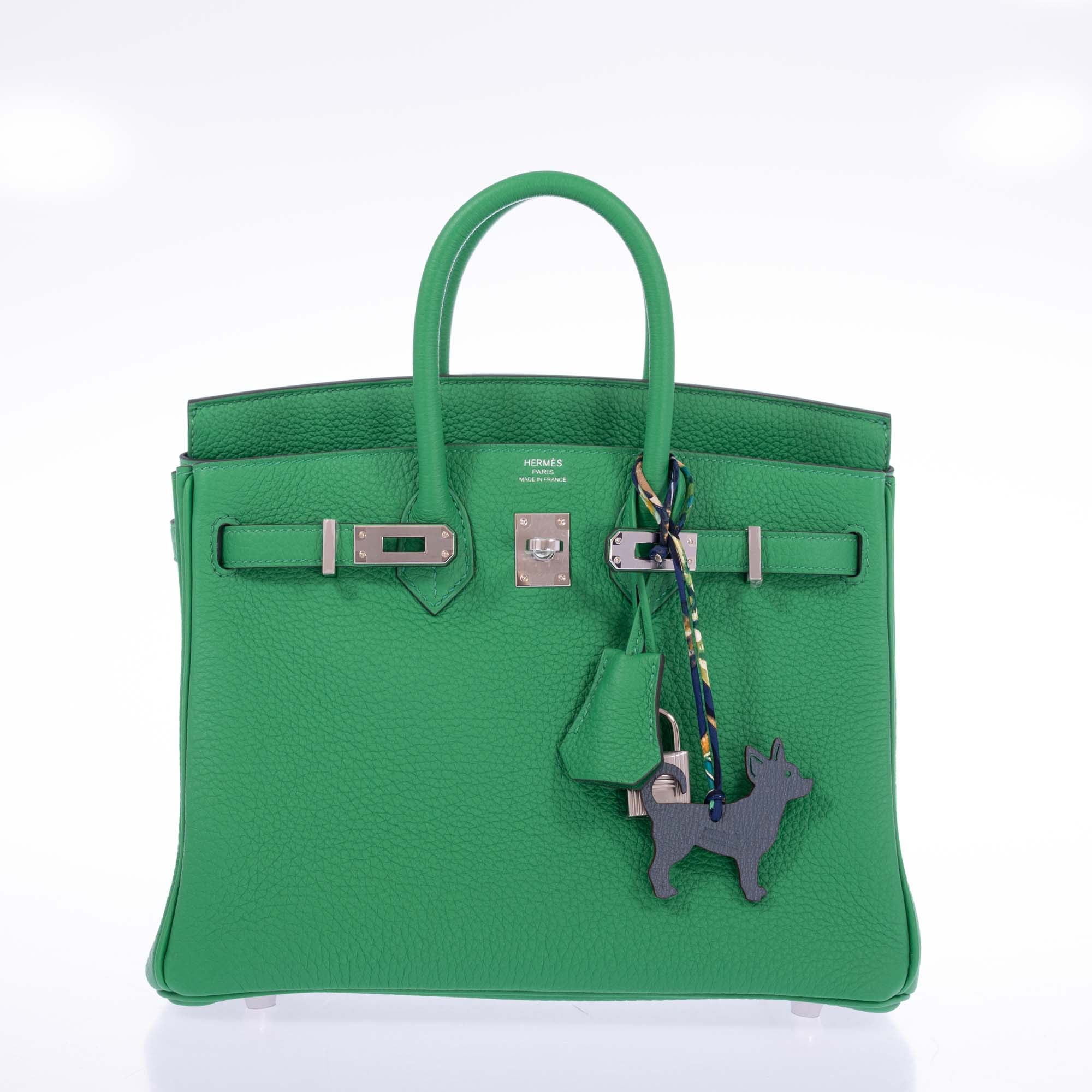 Hermès Birkin 25 Bambou Togo Palladium Hardware