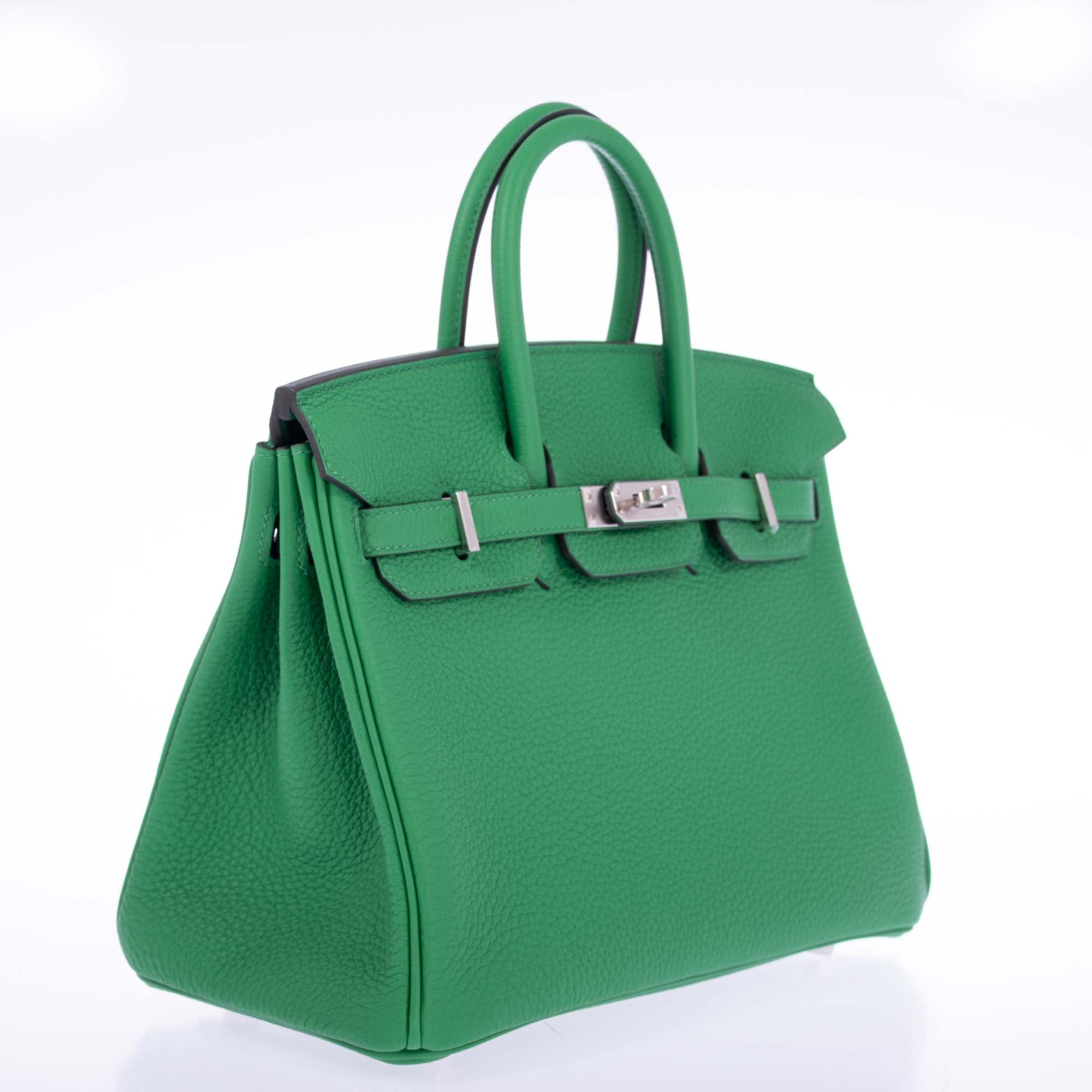 Hermès Birkin 25 Bambou Togo Palladium Hardware