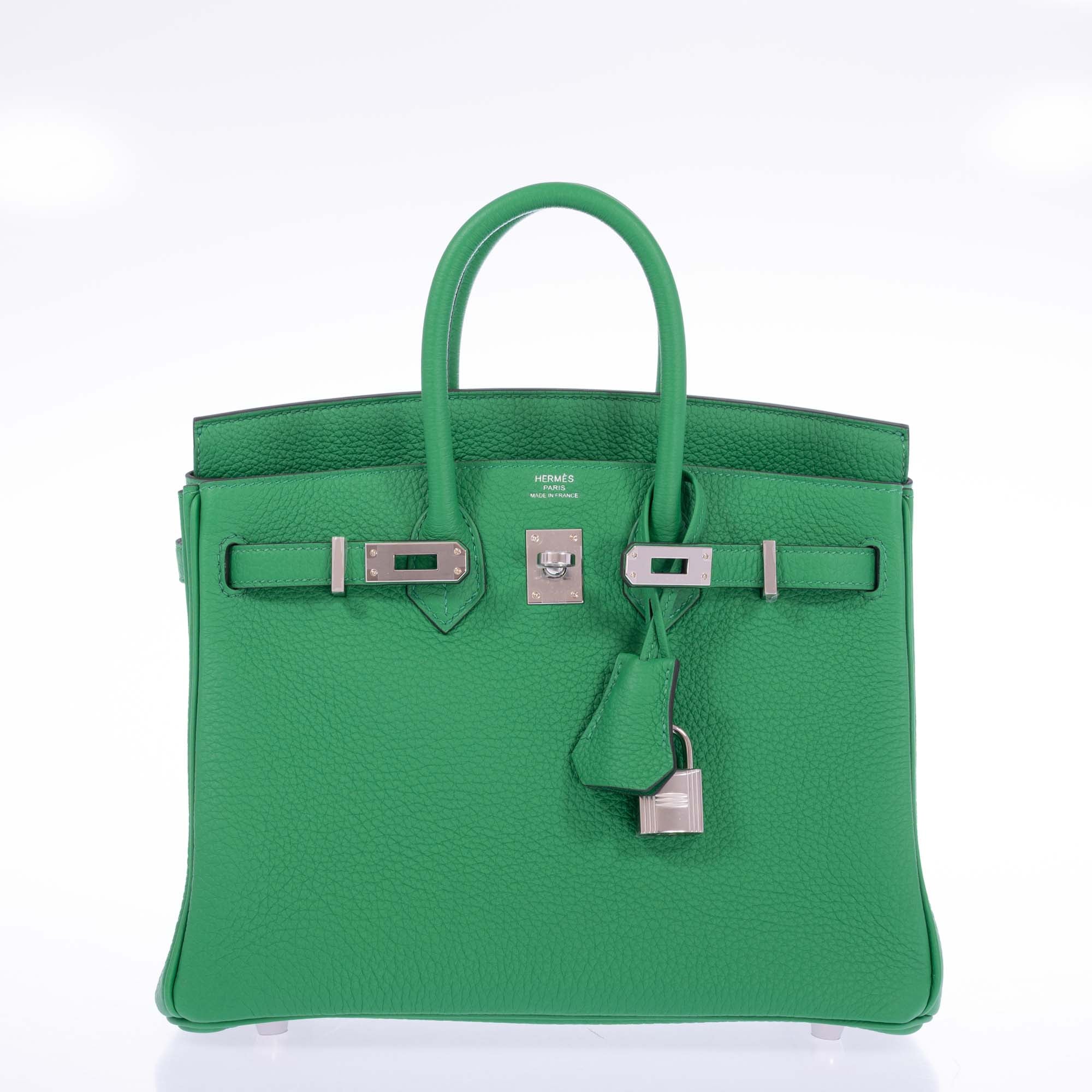 Hermès Birkin 25 Bambou Togo Palladium Hardware