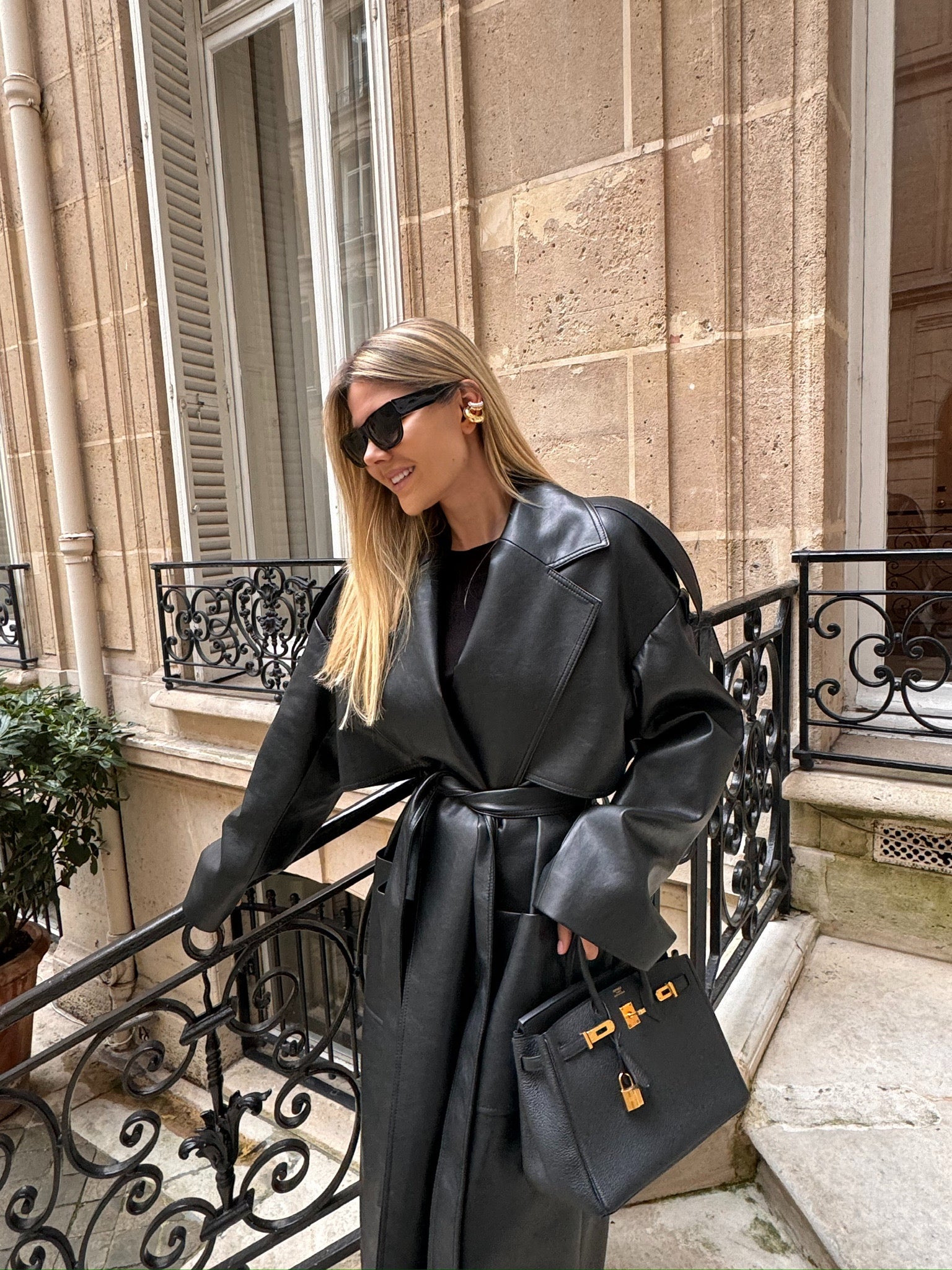 Hermès Birkin 25 Black Togo Gold Hardware