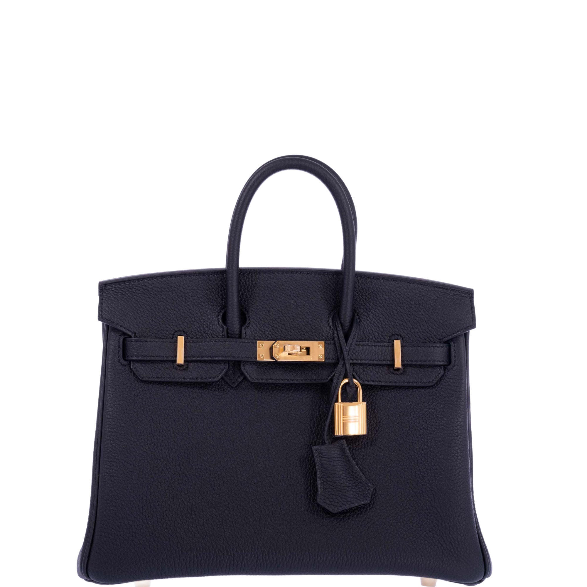 Hermès Birkin 25 Black Togo Gold Hardware