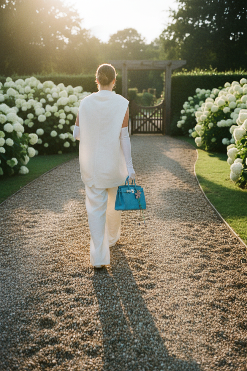 Hermès Birkin 25 Bleu du Nord Swift Palladium Hardware