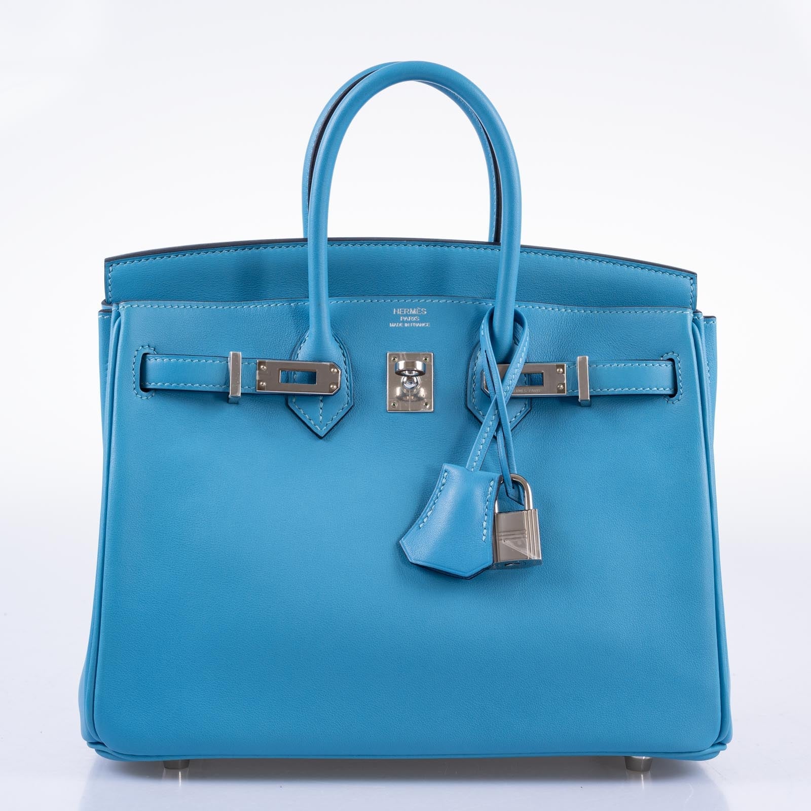 Hermès Birkin 25 Bleu du Nord Swift Palladium Hardware | JANEFINDS