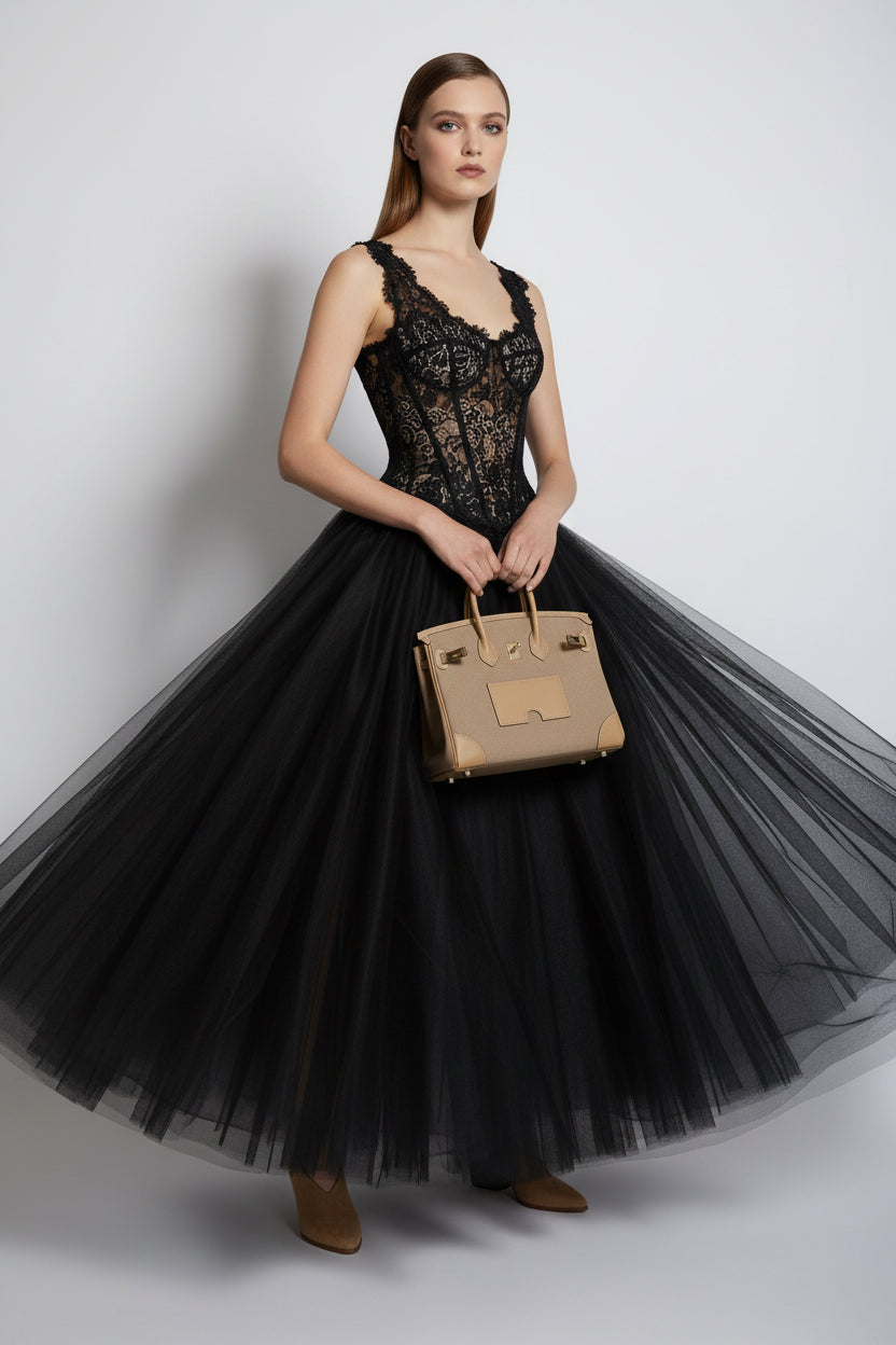 Hermès Birkin 25 Cargo Beige Marfa Toile and Swift Palladium Hardware