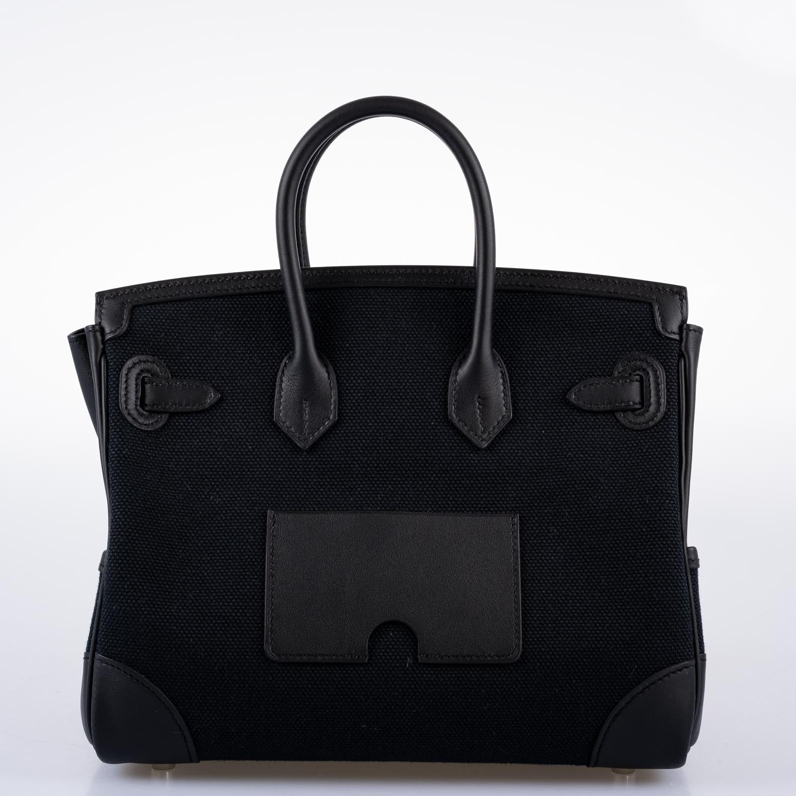 Hermès Birkin 25 Cargo Caban Toile Goéland and Swift Palladium Hardware