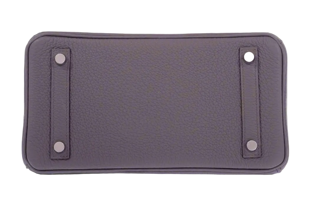 Hermès Birkin 25 Étain Togo Palladium Hardware