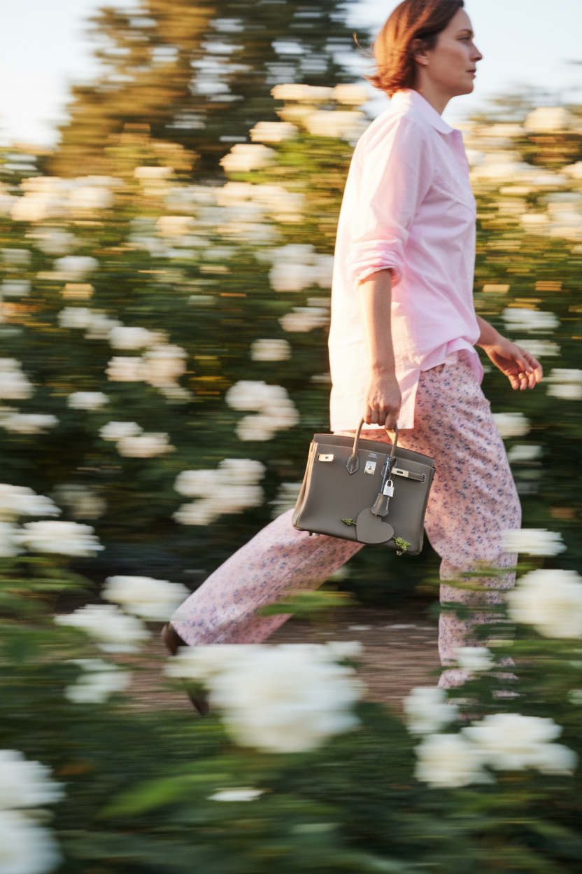 Hermès Birkin 25 Etoupe Swift Palladium Hardware