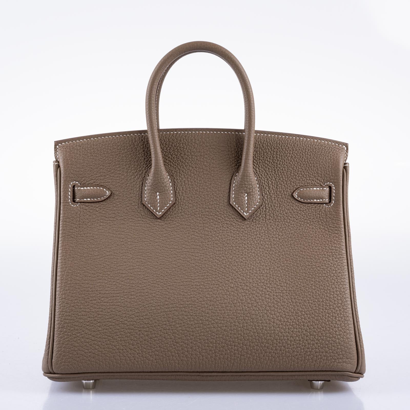 Hermès Birkin 25 Etoupe Togo Palladium Hardware