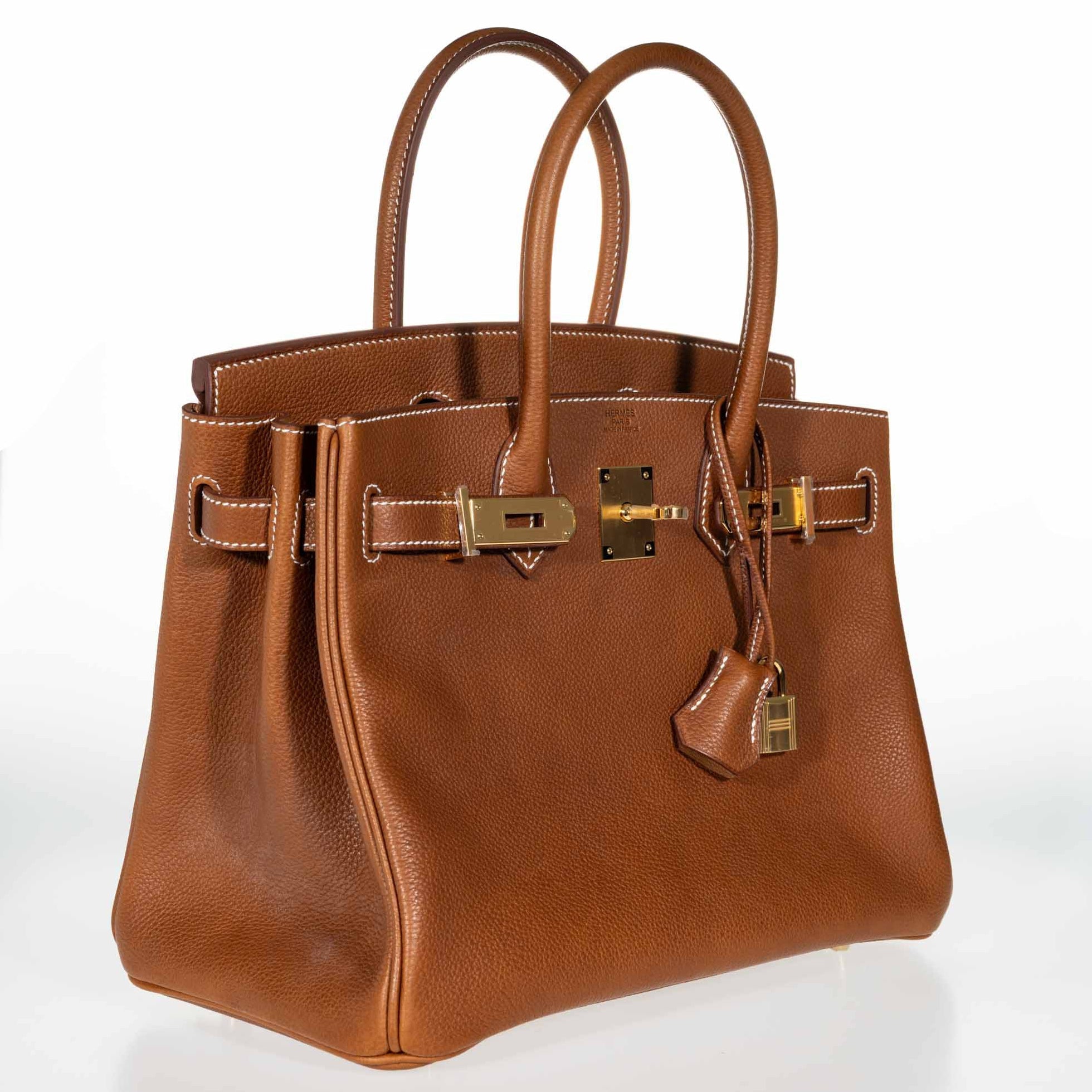 Hermès Birkin 25 Fauve Barenia Faubourg Gold Hardware