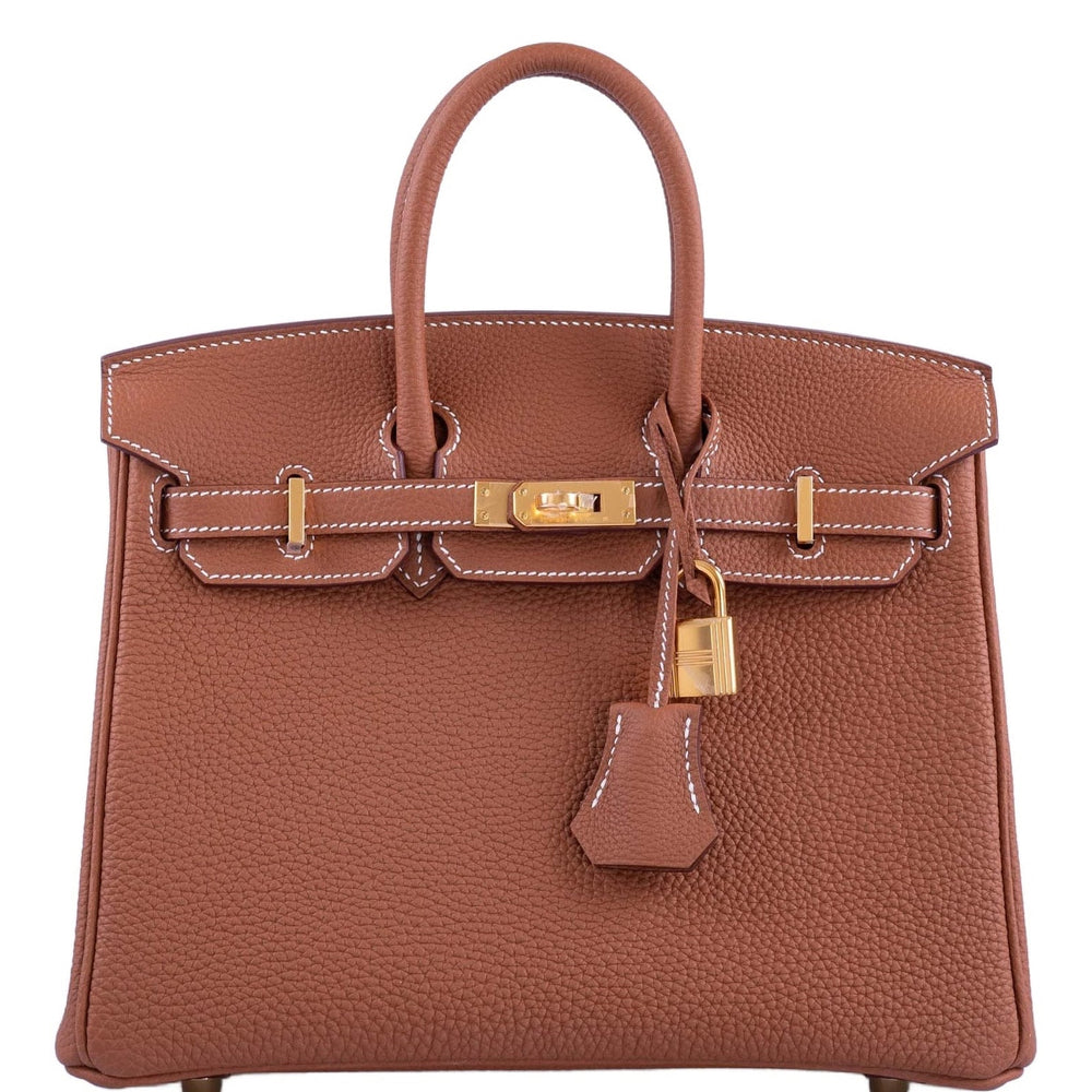 Hermès Birkin 25 Gold Togo Gold Hardware
