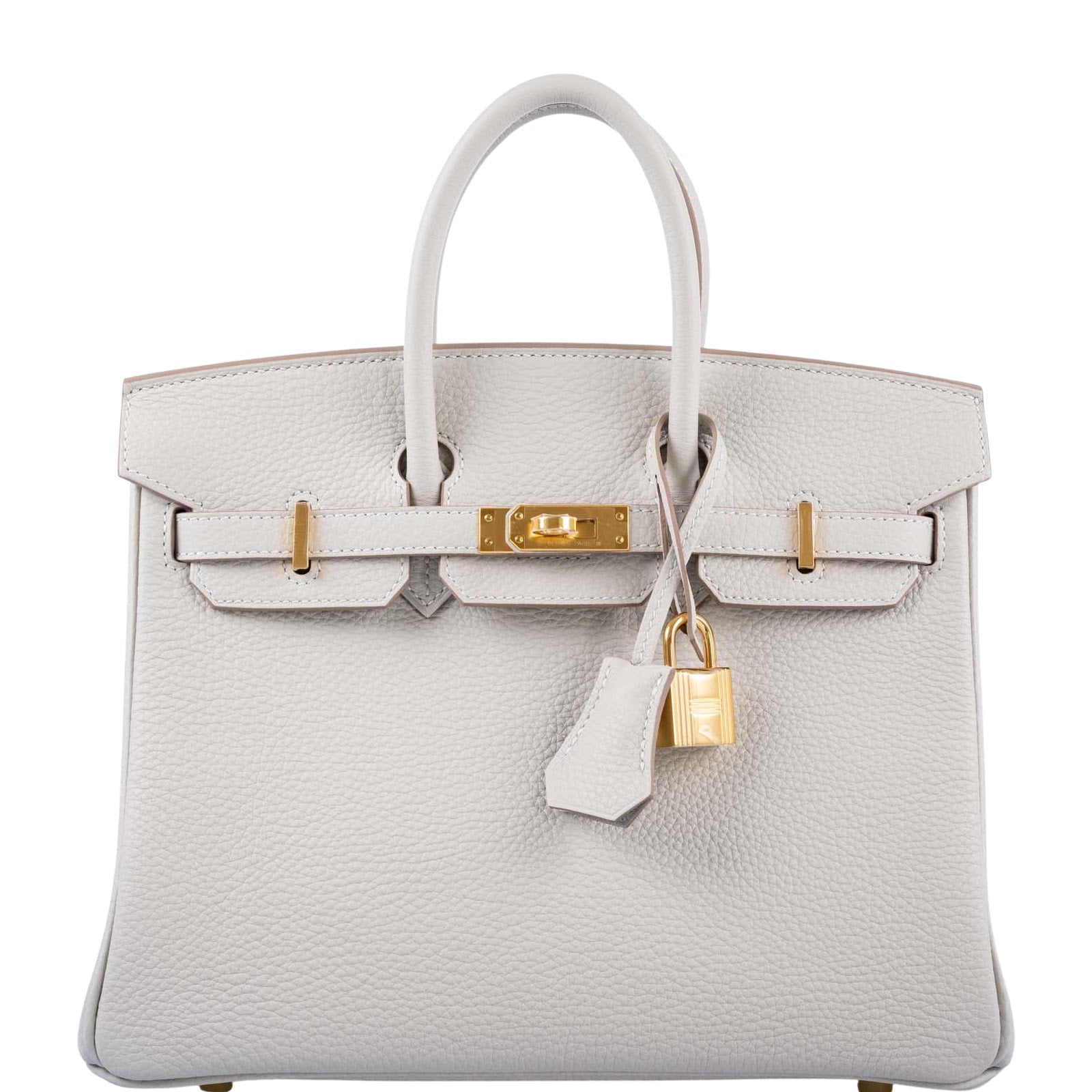 Hermès Birkin 25 Gris Perle Togo Gold Hardware