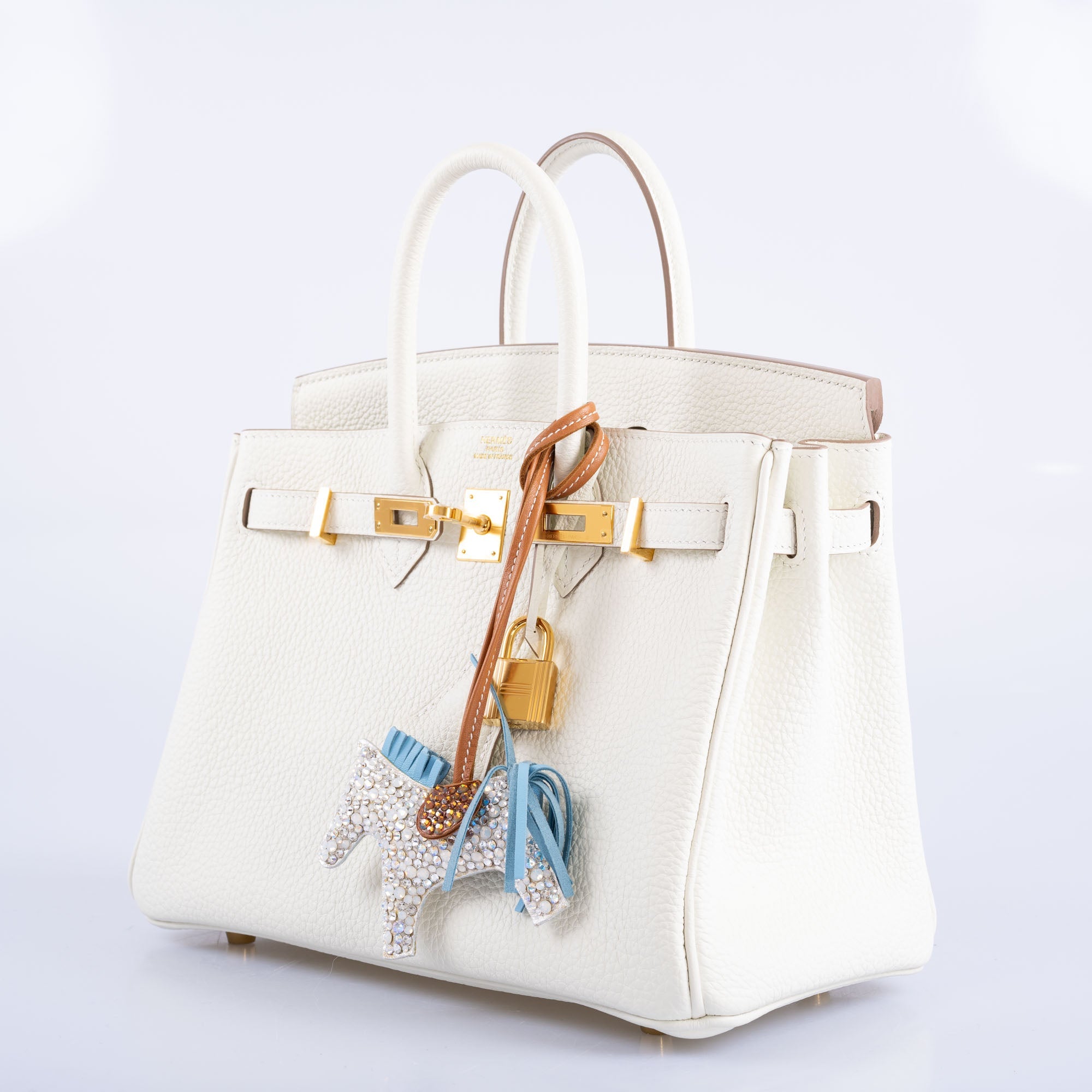 Hermès Birkin 25 Mushroom Togo Gold Hardware