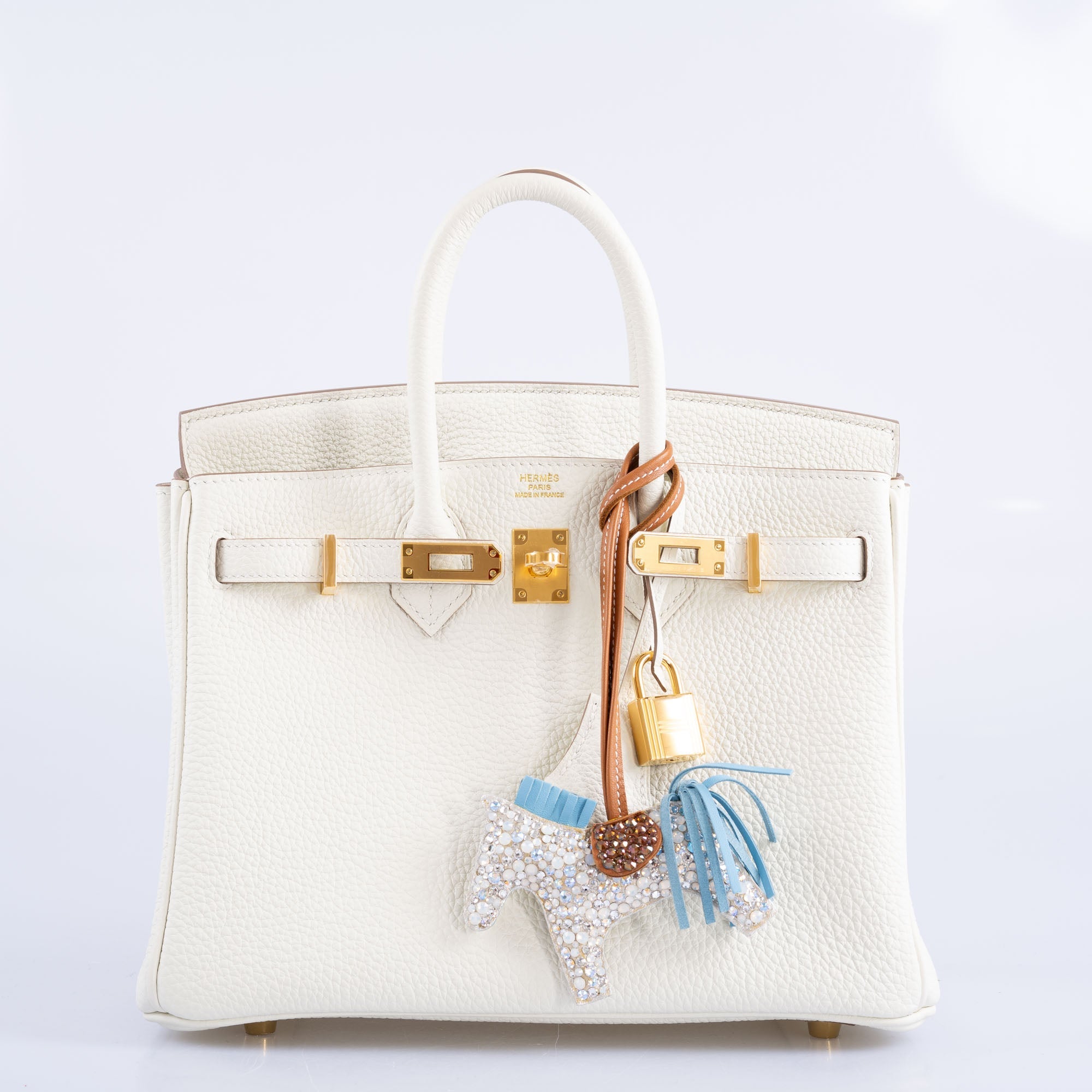 Hermès Birkin 25 Mushroom Togo Gold Hardware