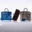 Hermès Birkin 25 Mykonos Lizard Palladium Hardware