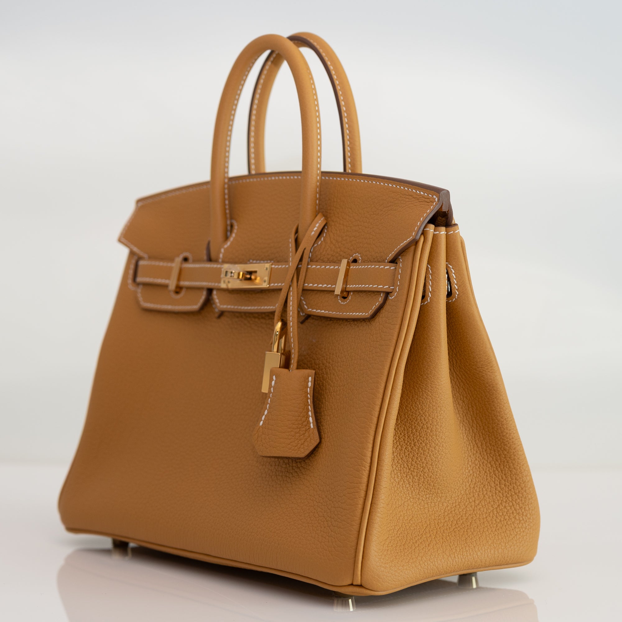 Hermès Birkin 25 Natural Sable Togo Gold Hardware
