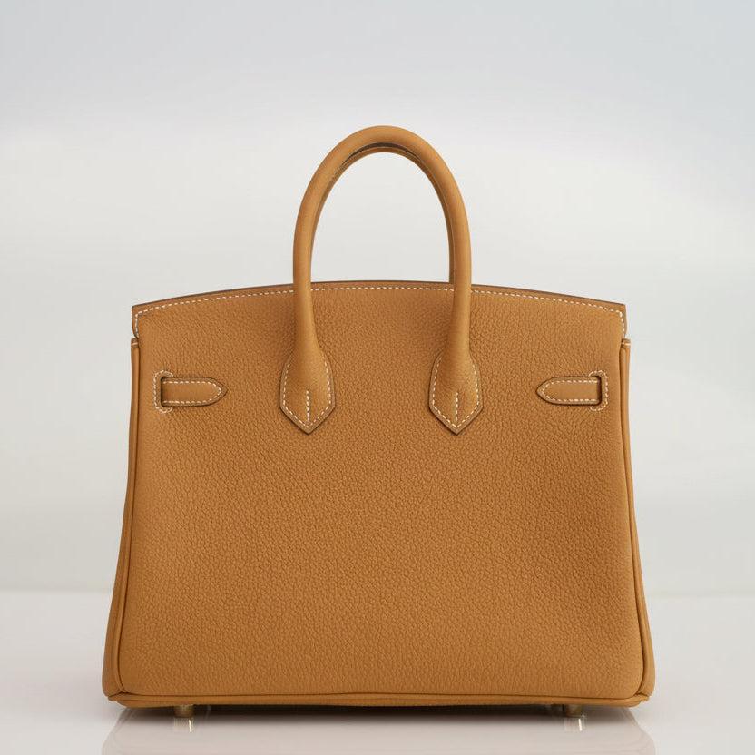 Hermès Birkin 25 Natural Sable Togo Gold Hardware – JANEFINDS