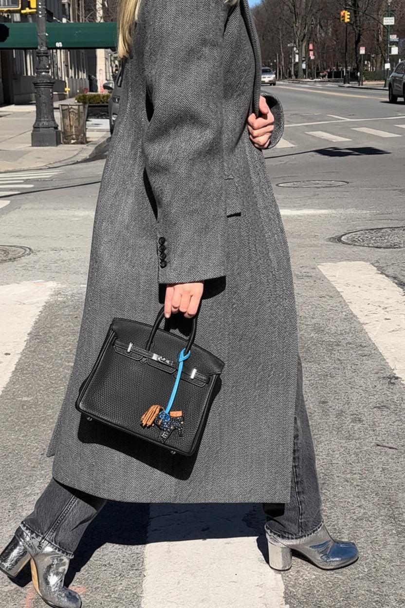 Hermès Birkin 25 Noir Togo Palladium Hardware