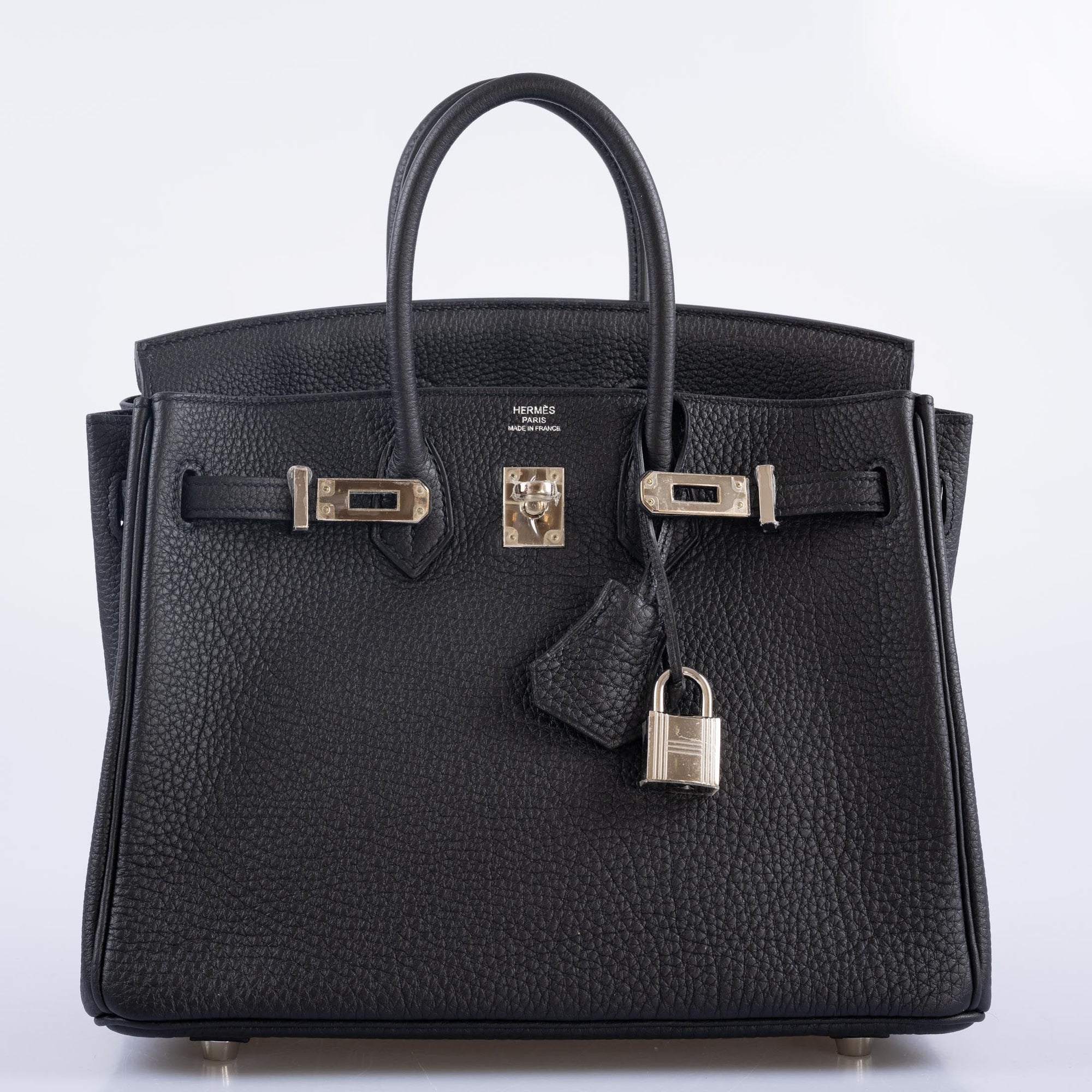 Hermès Birkin 25 Noir Togo Palladium Hardware