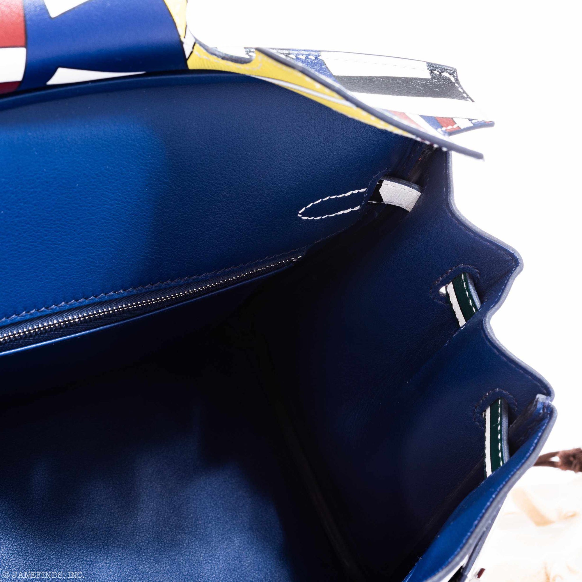 Hermès Birkin 25 One Two Three and Away We Go Nigel Peake Swift Palladium Hardware