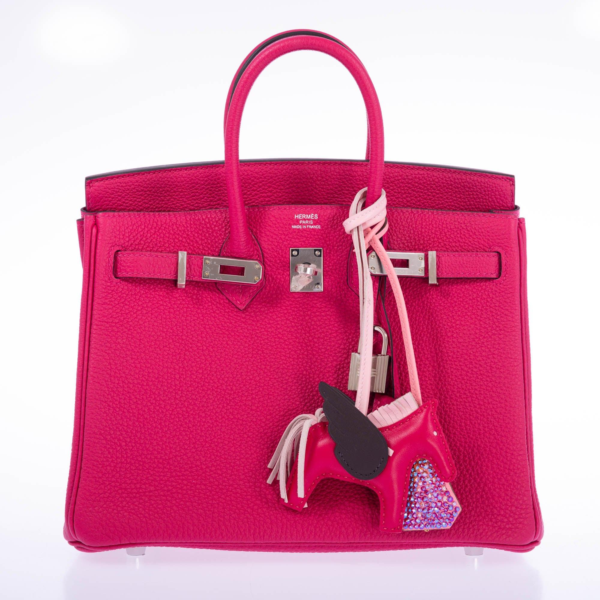 Hermès Birkin 25 Rose Mexico Togo Palladium Hardware