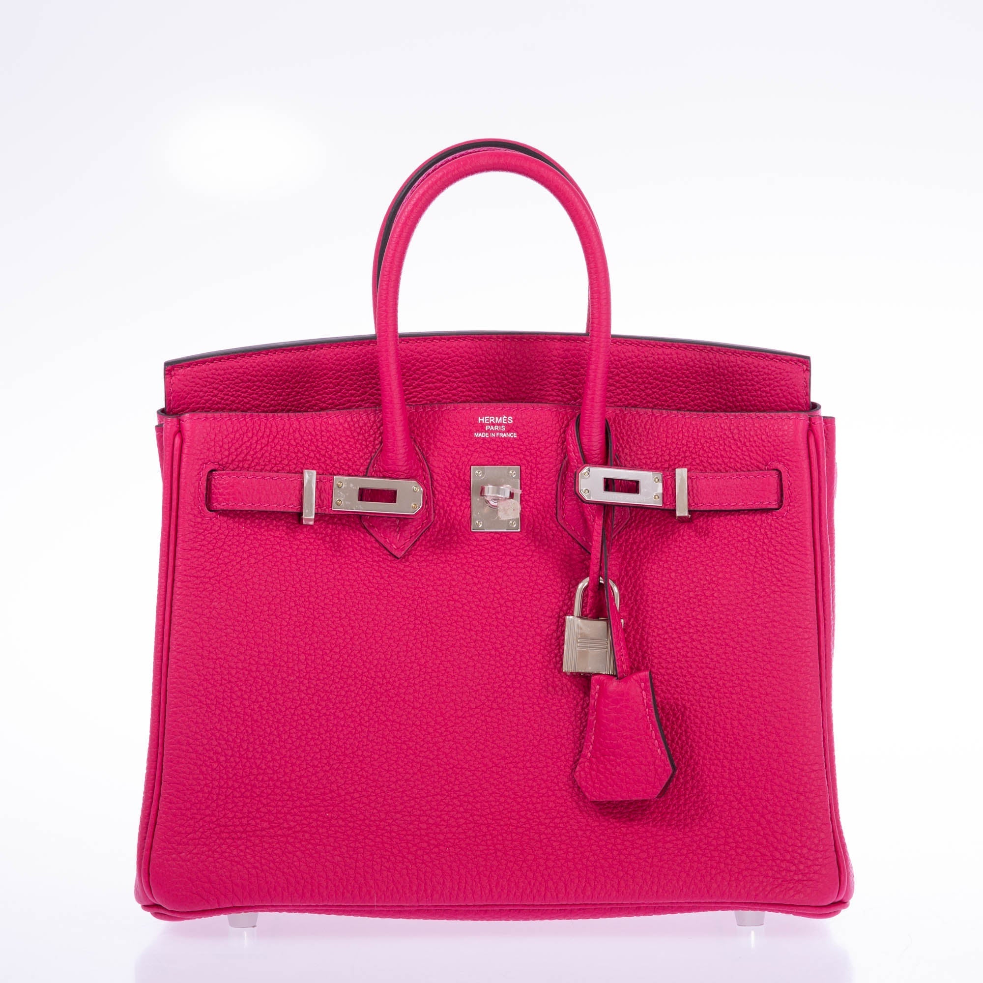 Hermès Birkin 25 Rose Mexico Togo Palladium Hardware