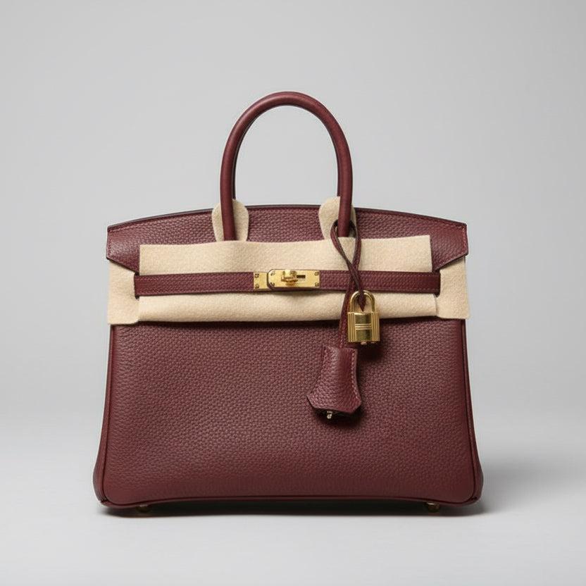 Hermès Birkin 25 Rouge H Togo Gold Hardware